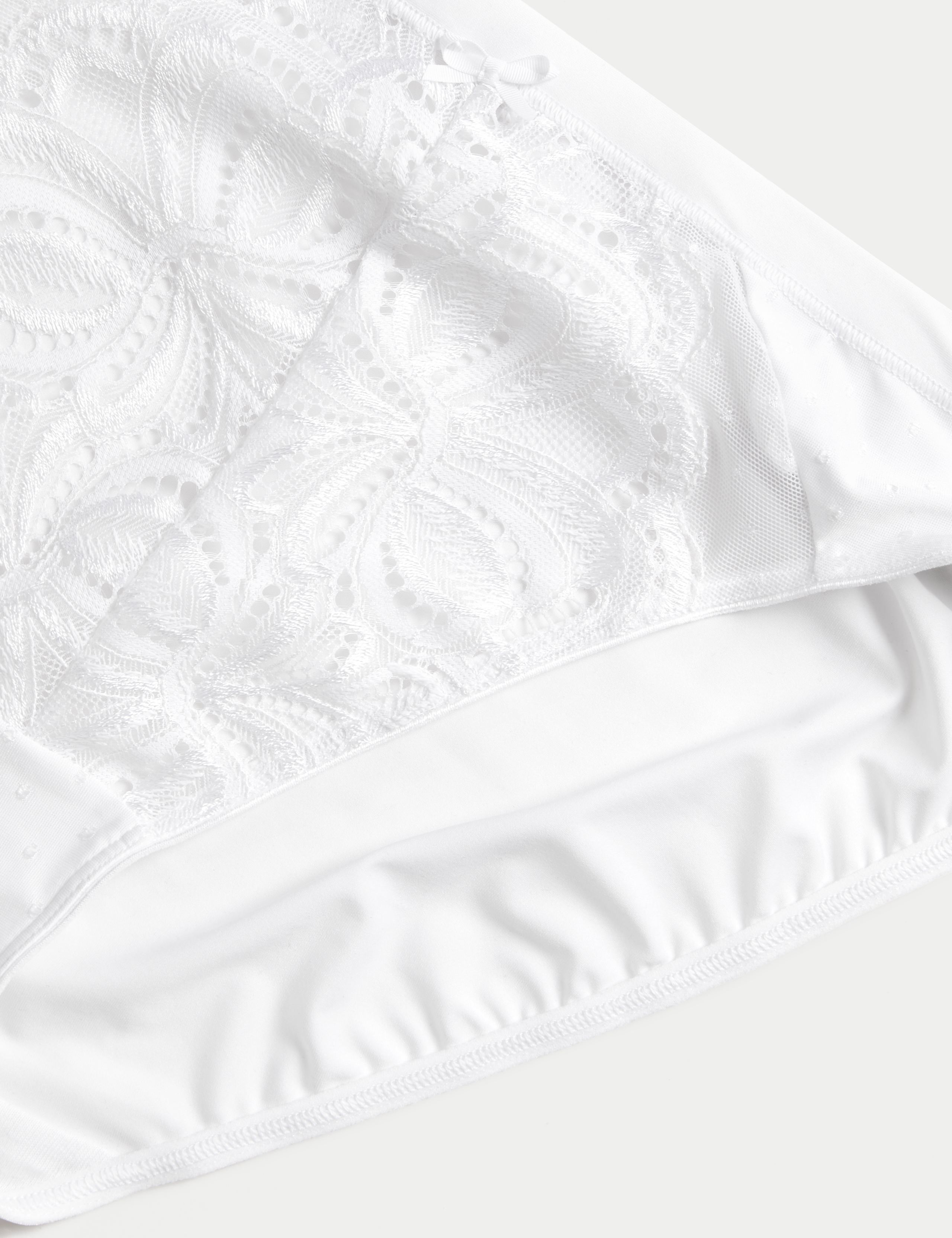 3pk Amelia Lace High Leg Knickers 5 of 5