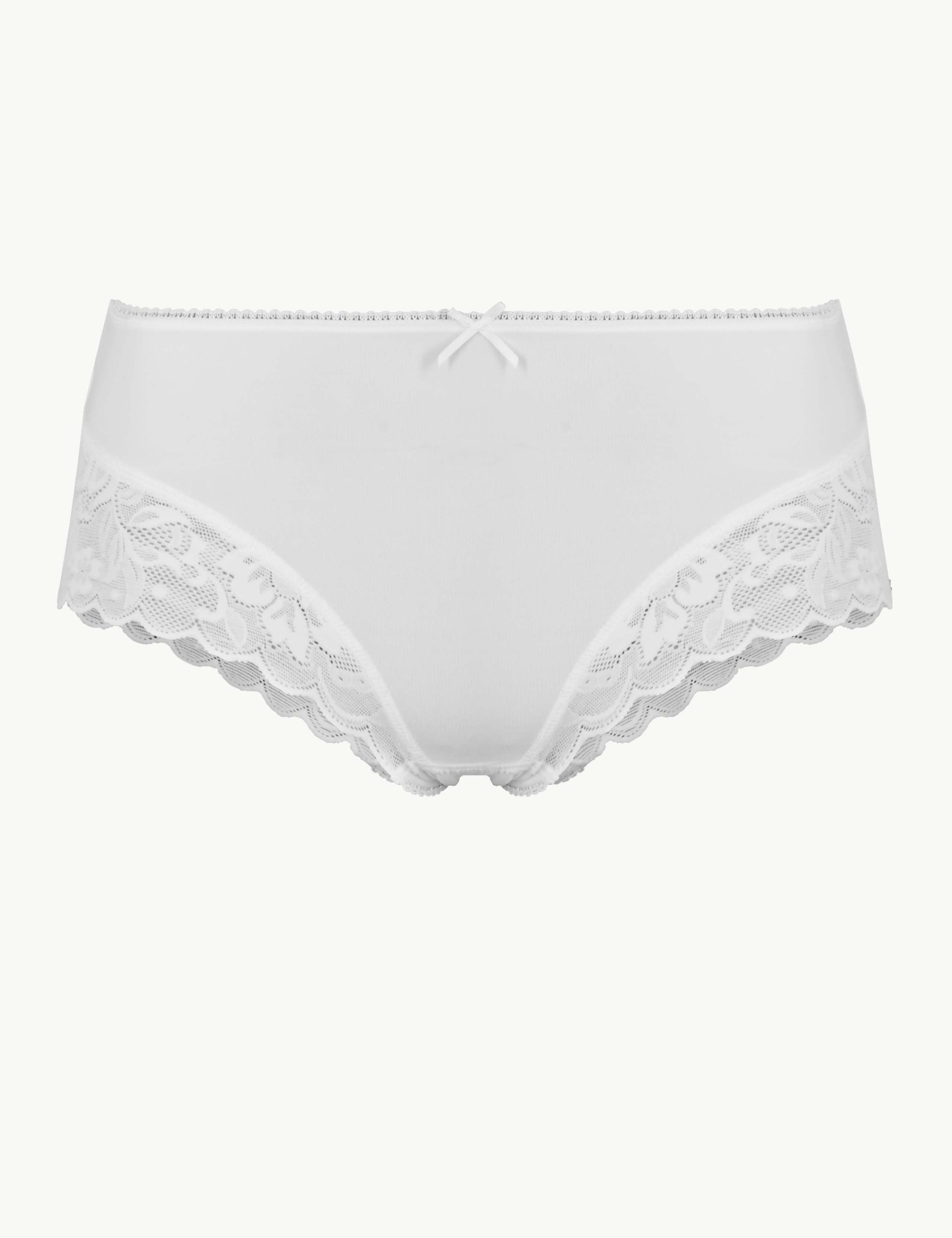Lace High Rise Midi Knickers 1 of 3