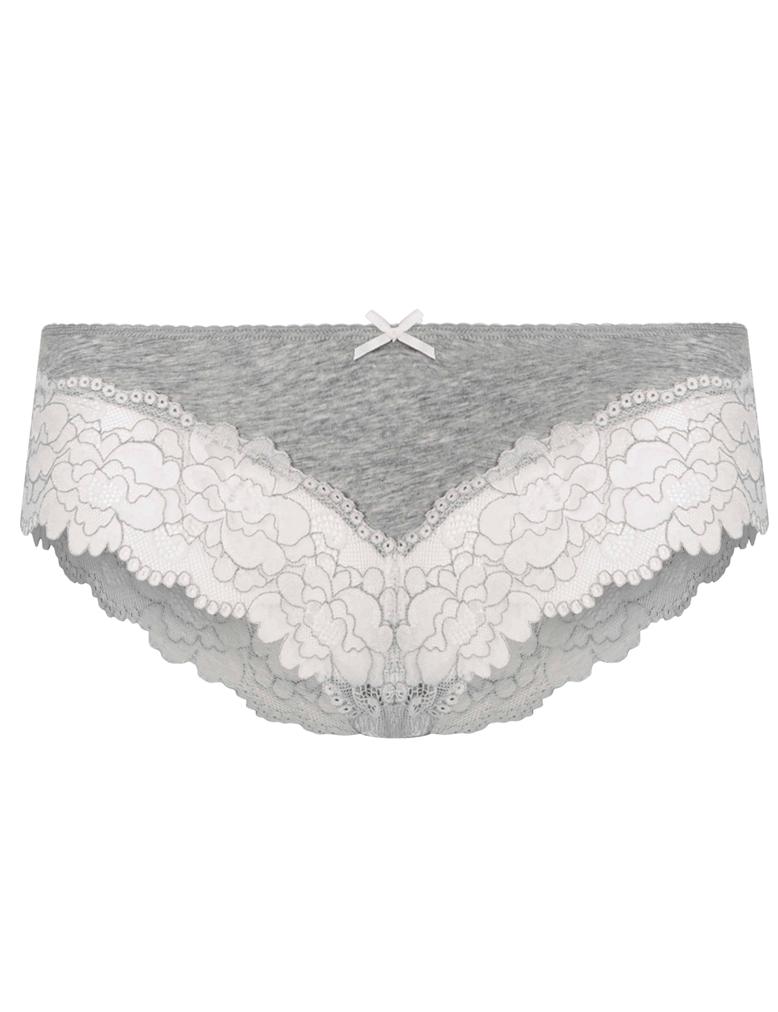 Isabella Grown on Lace Marl Brazilian Knickers 4 of 4