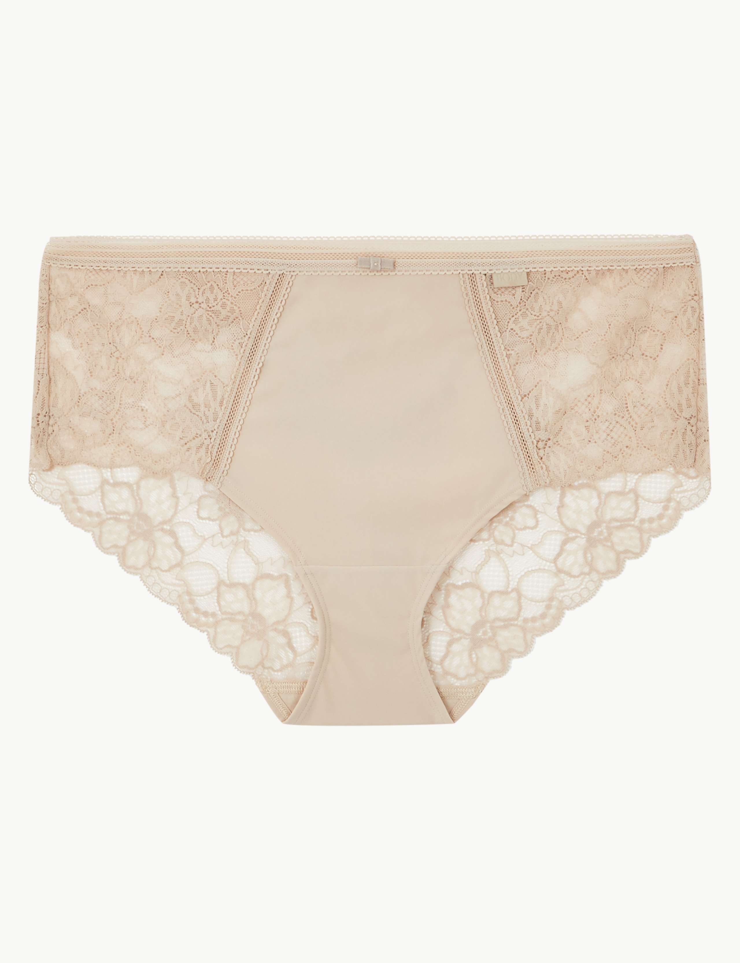 Body™ Lace Back Midi Knickers 1 of 3