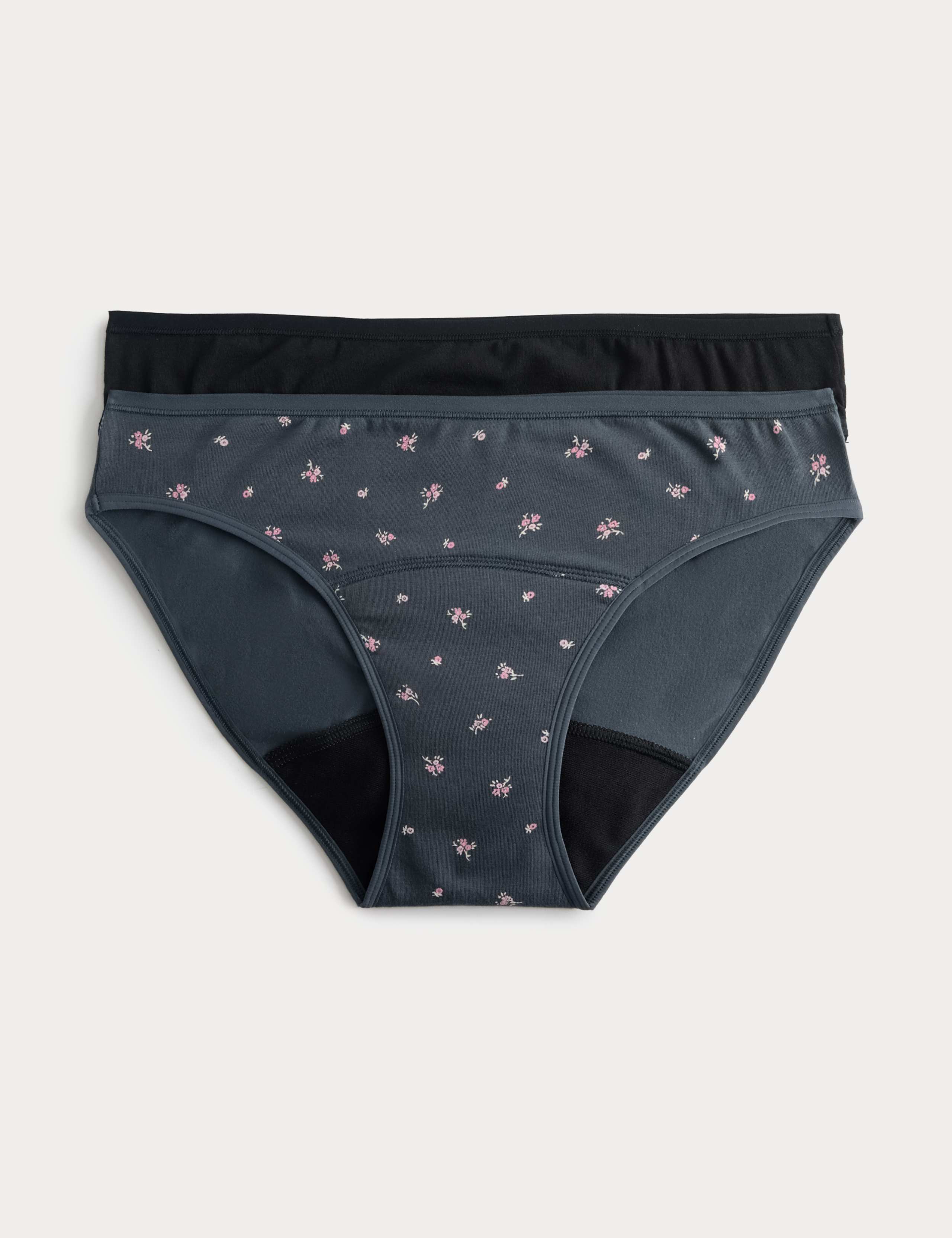 2 Pack Heavy Absorbency Period Knickers 1 of 7