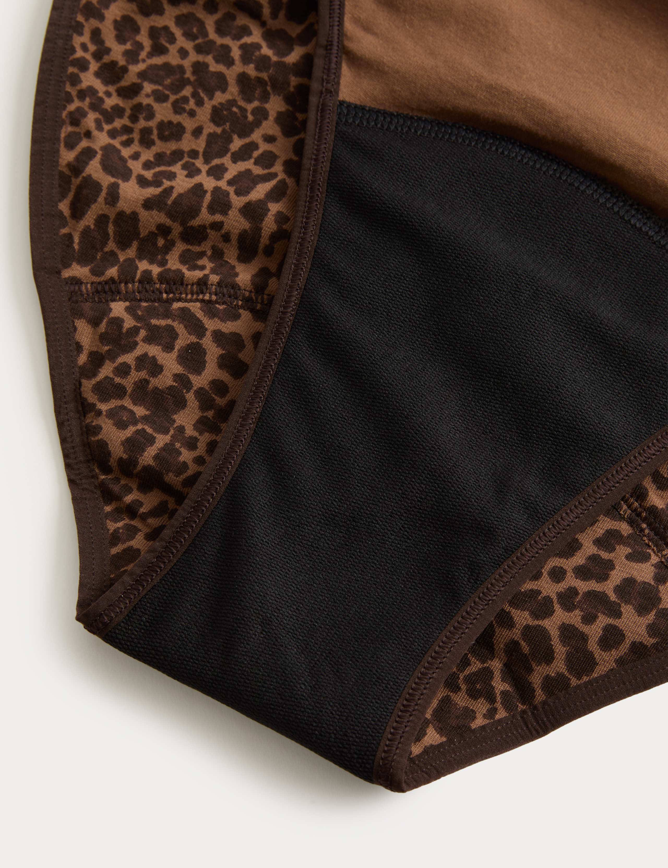 3 Pack Cotton Rich Period High Leg Knickers 6 of 6