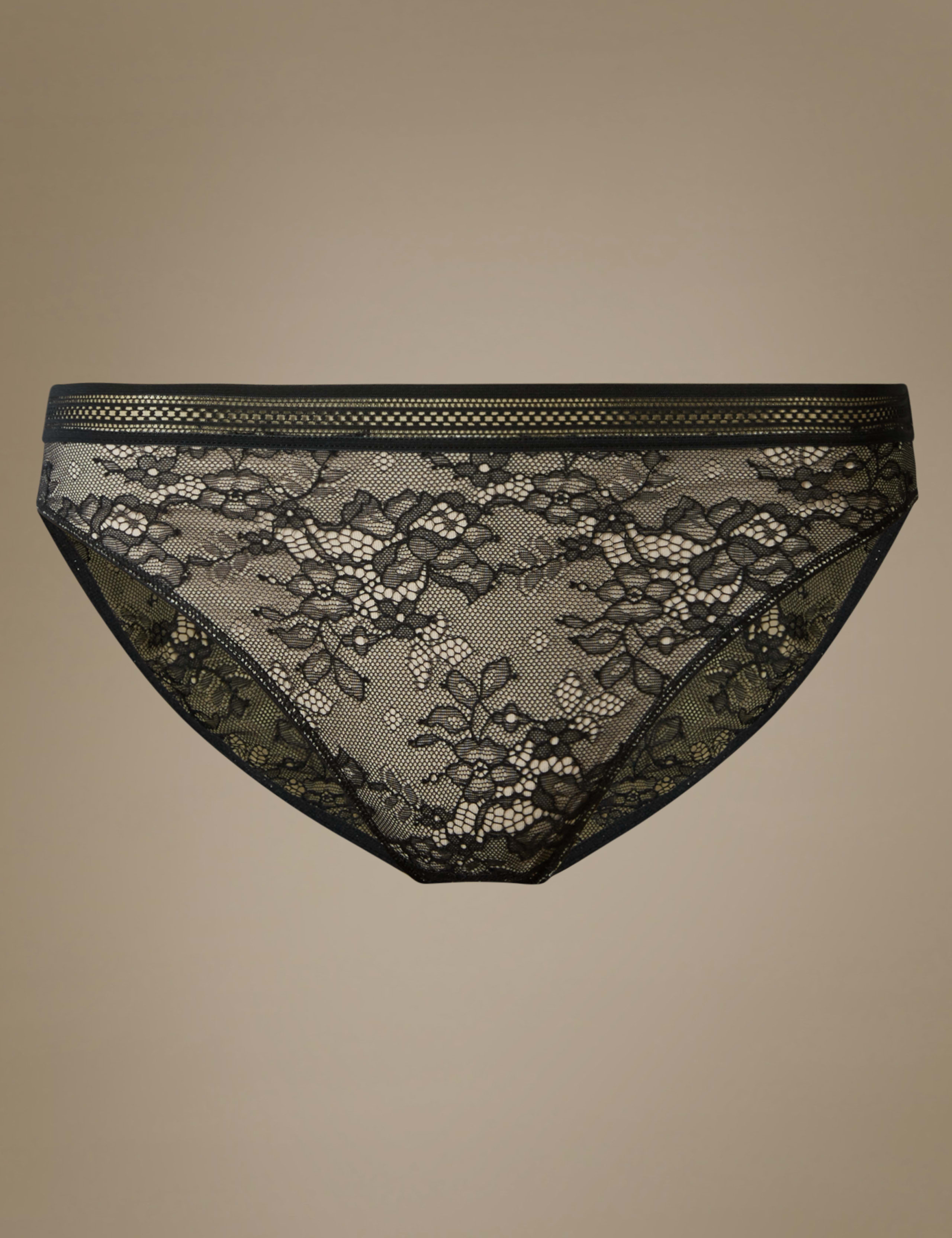 All Over Lace High Leg Knickers 2 of 4