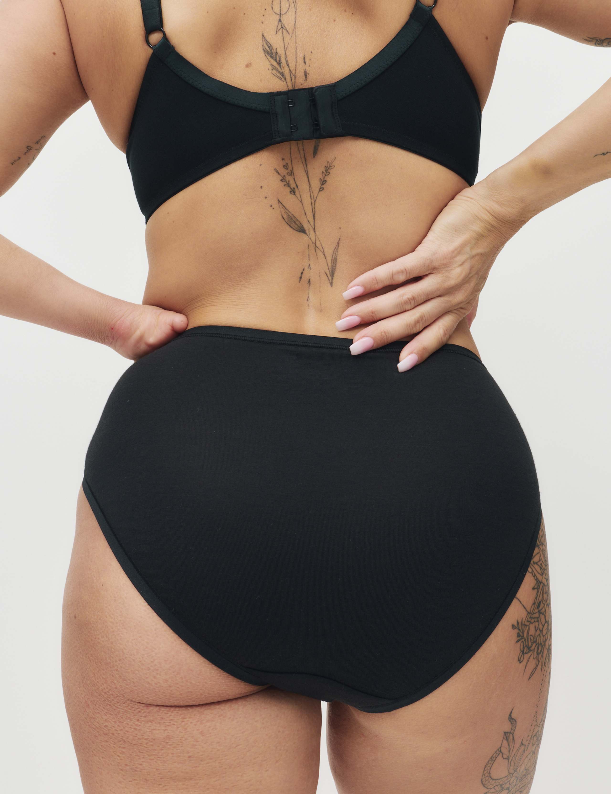 2pk Adaptable Poppers High Leg Knickers 4 of 7