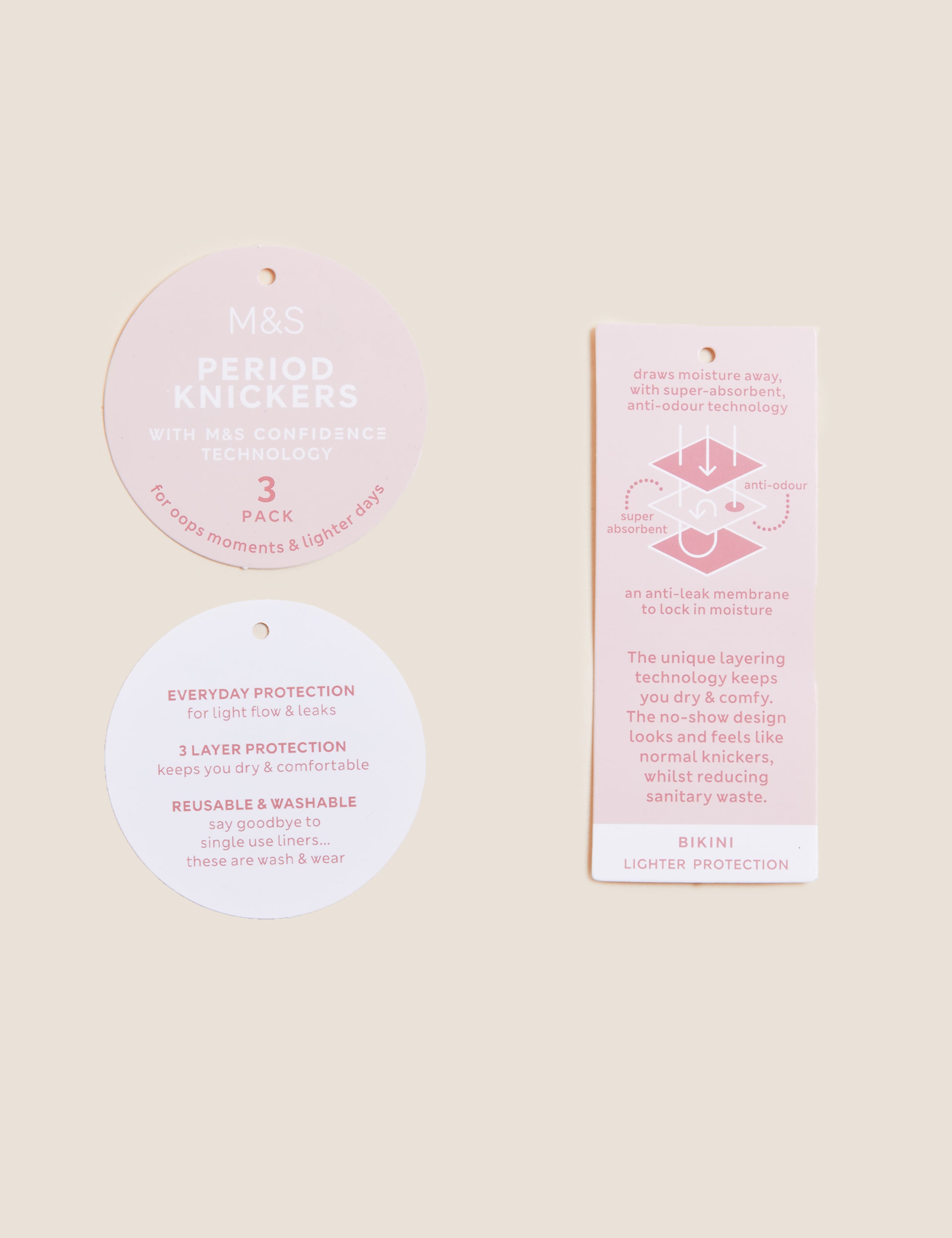 3pk Moderate Absorbency Period Full Briefs 4 of 7