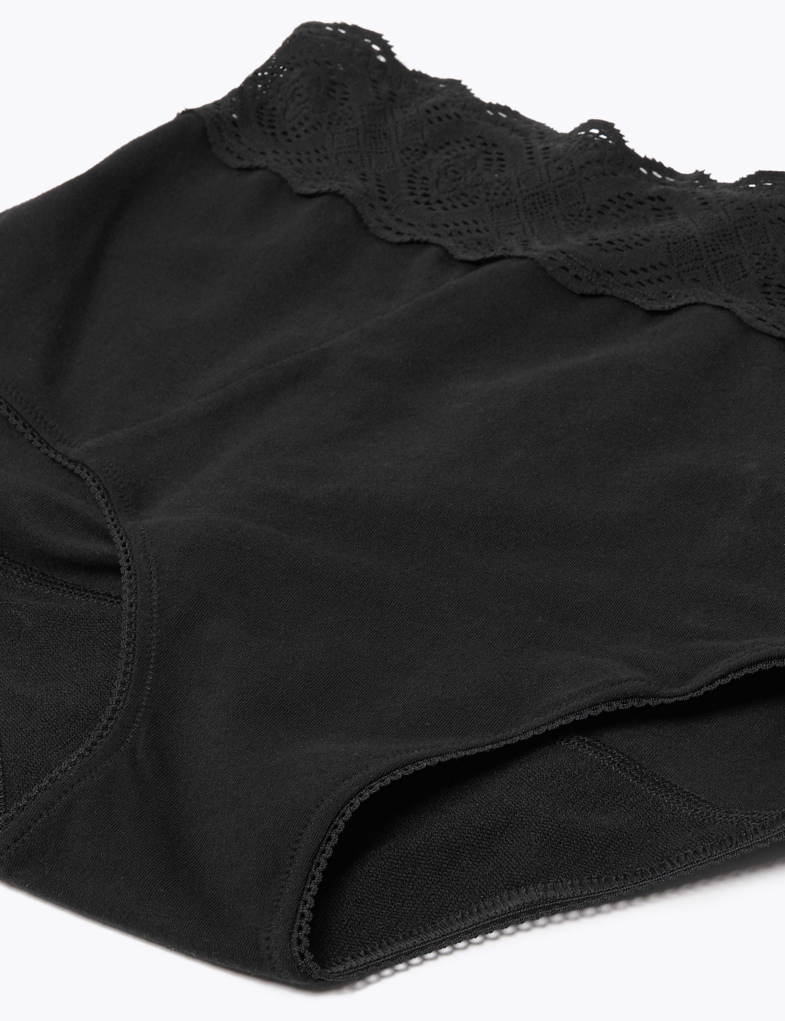 Anti-Leak Cotton & Lace Full Briefs 7 of 9