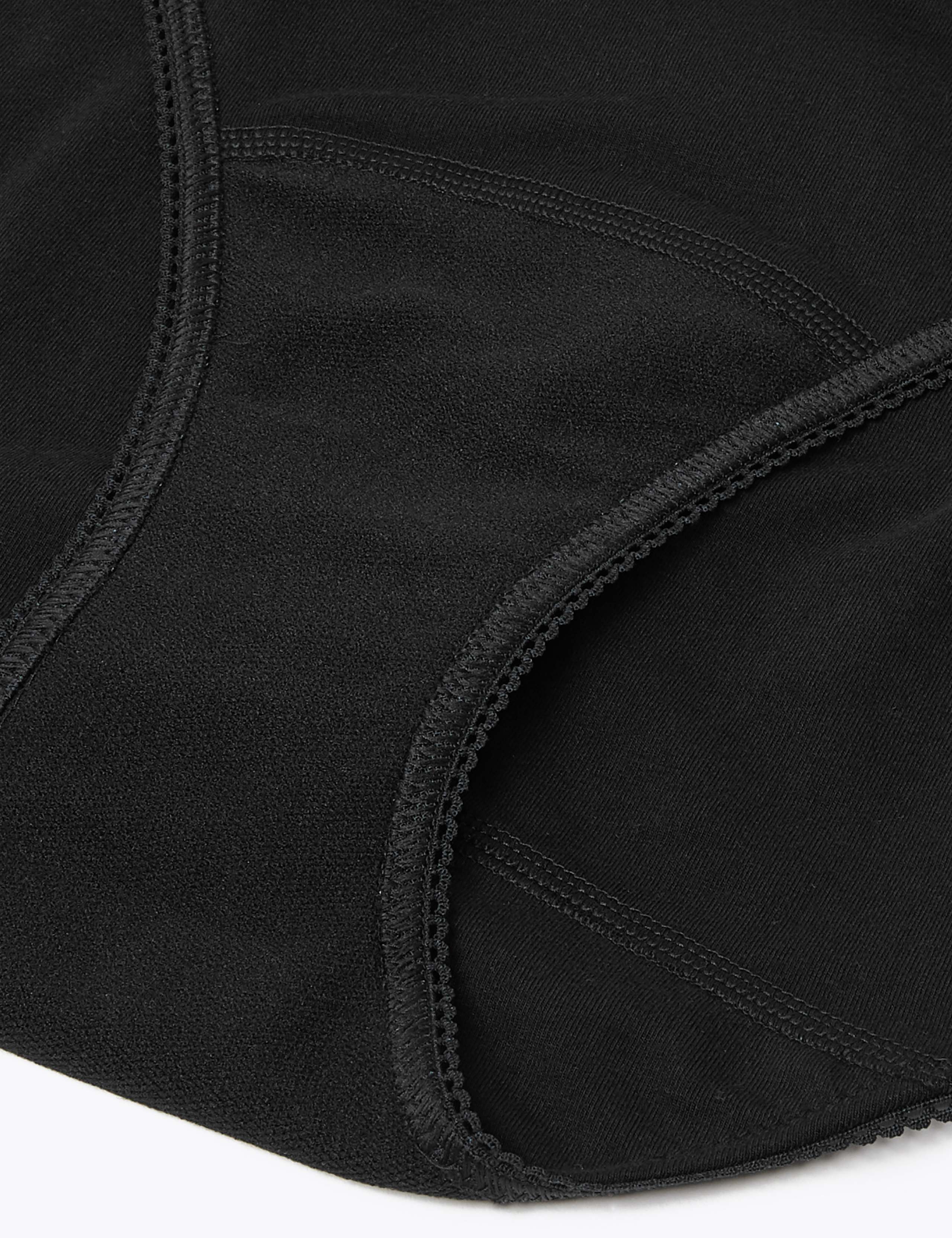 Anti-Leak Cotton & Lace High Leg Knickers 8 of 9