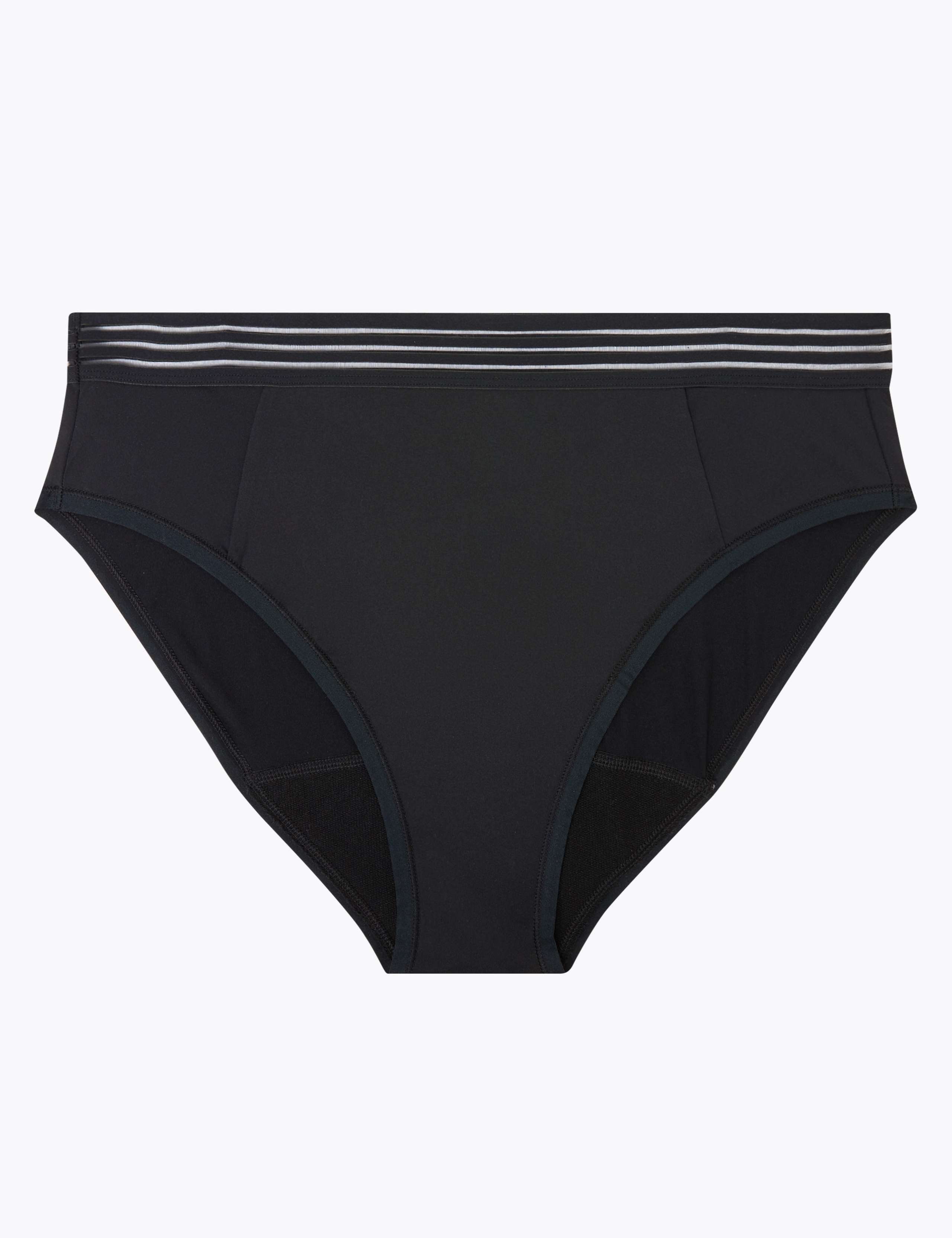 Anti-Leak  Microfibre High Leg Knickers 1 of 9