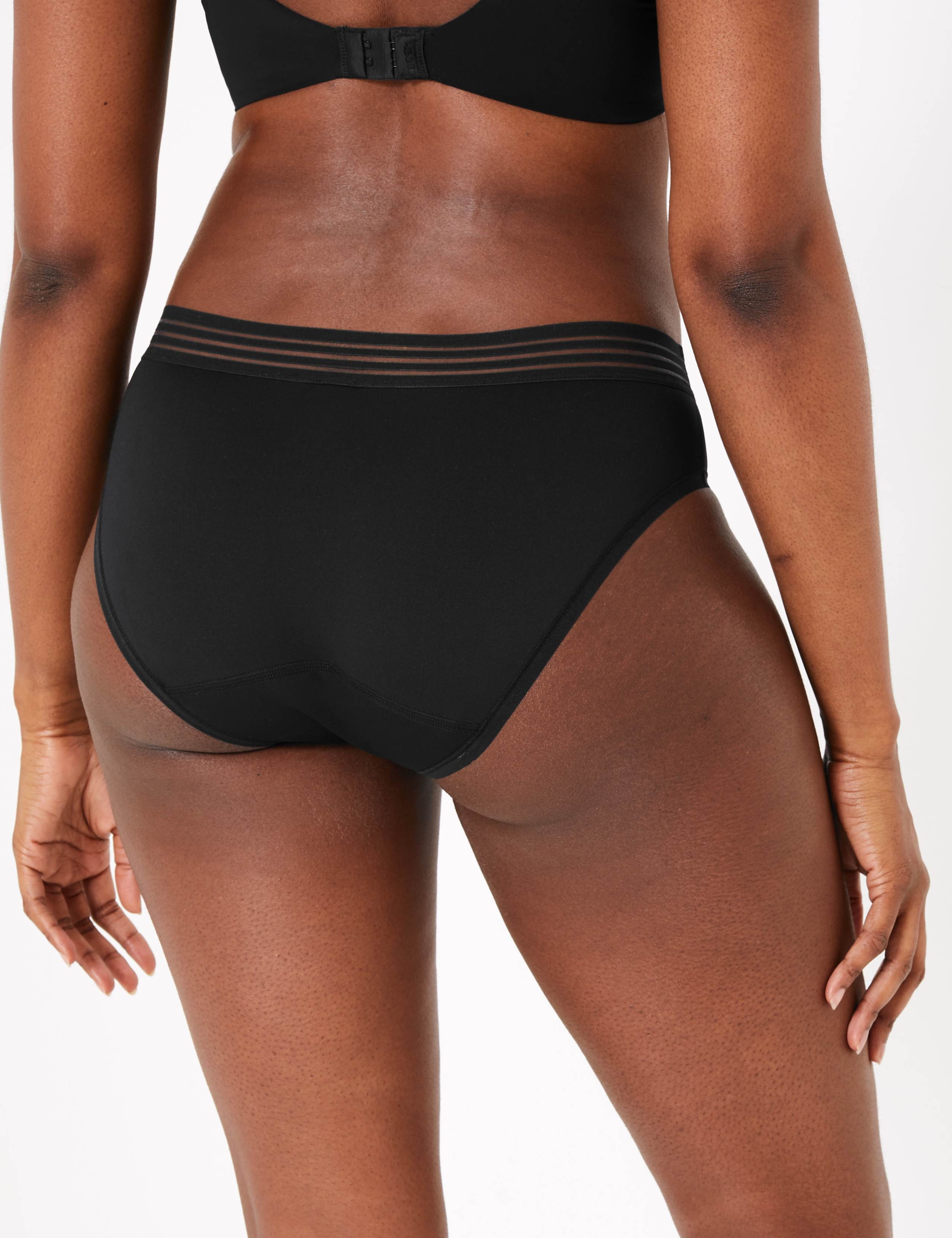 Anti-Leak  Microfibre High Leg Knickers 4 of 9
