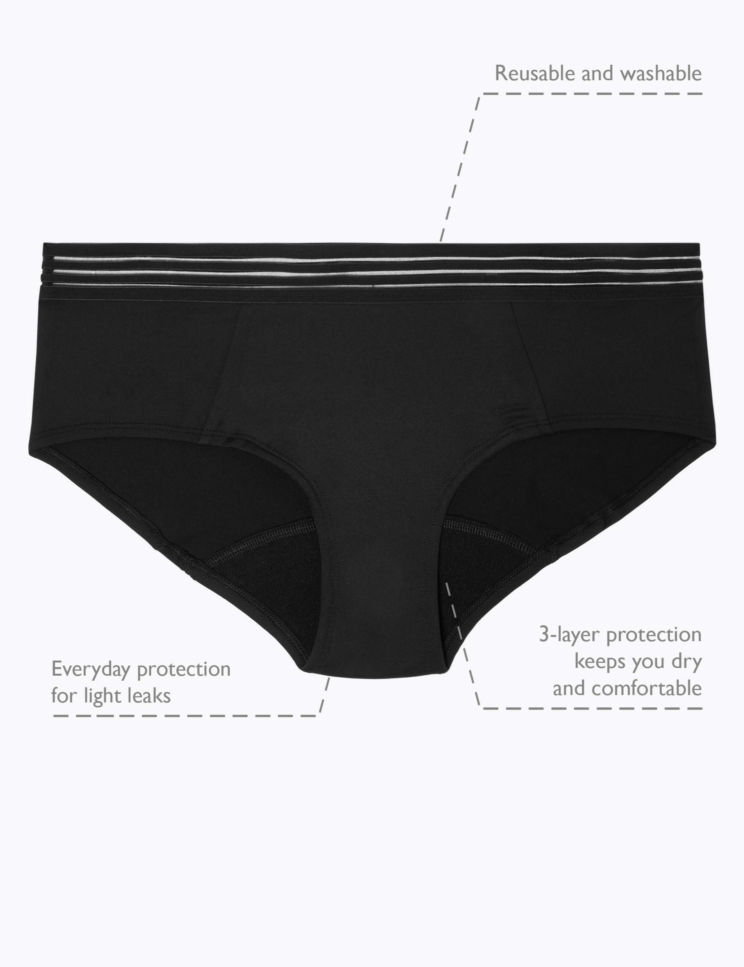 Anti-Leak Microfibre Low Rise Shorts 6 of 8