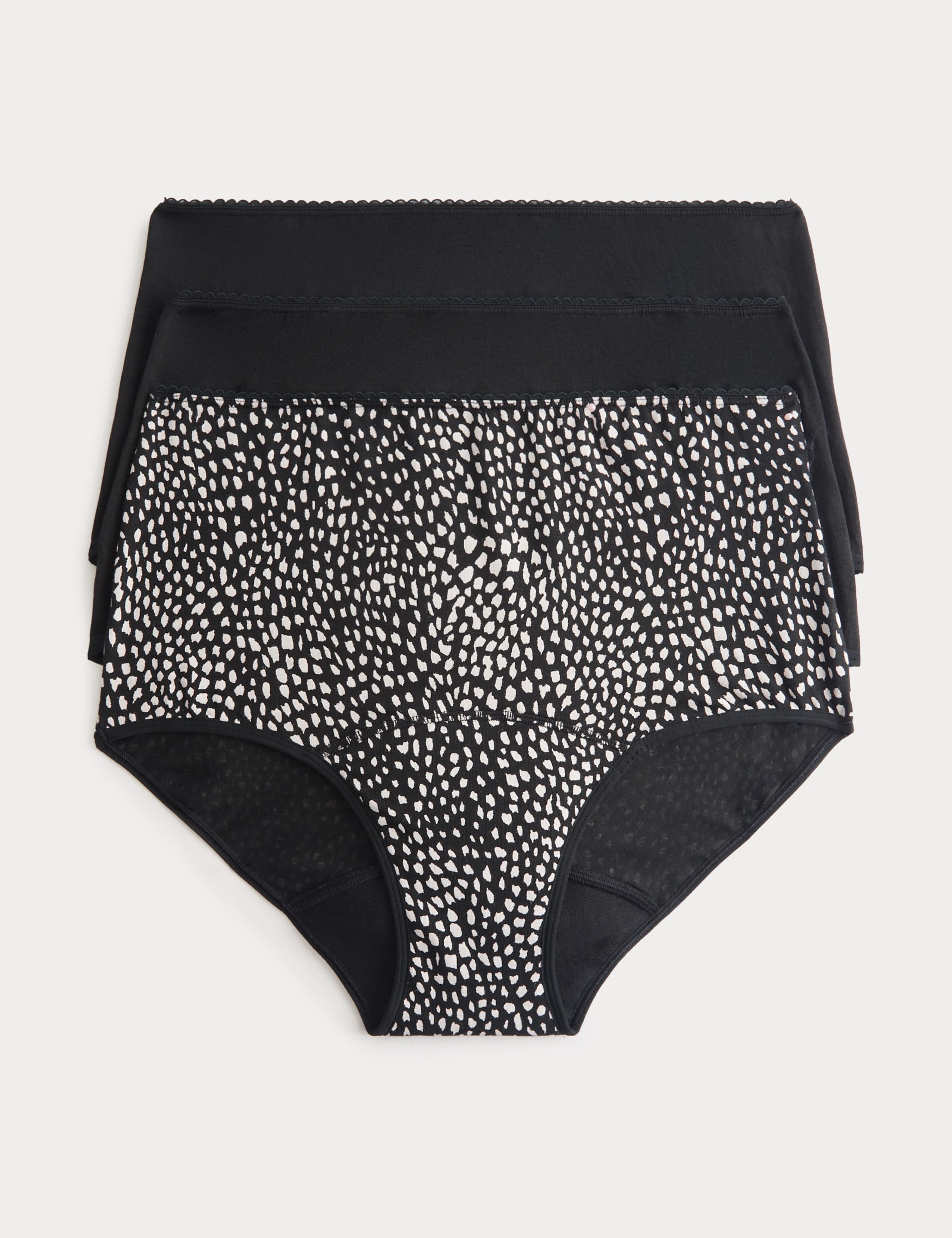 3 Pack Heavy Absorbency Period Full Briefs 1 of 7