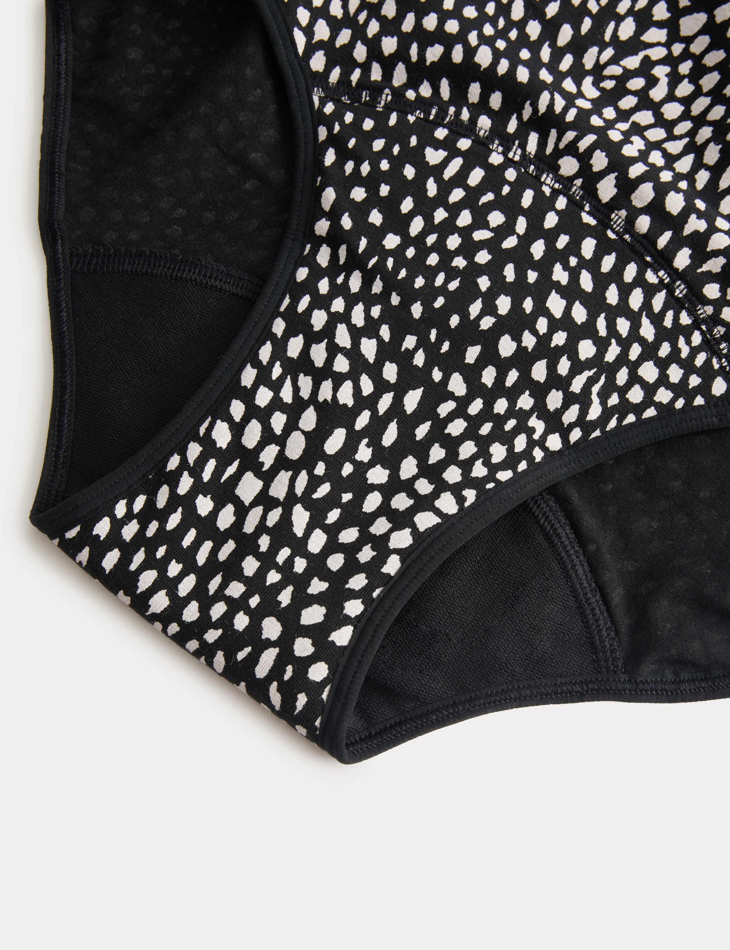 3 Pack Heavy Absorbency Period Full Briefs 6 of 7