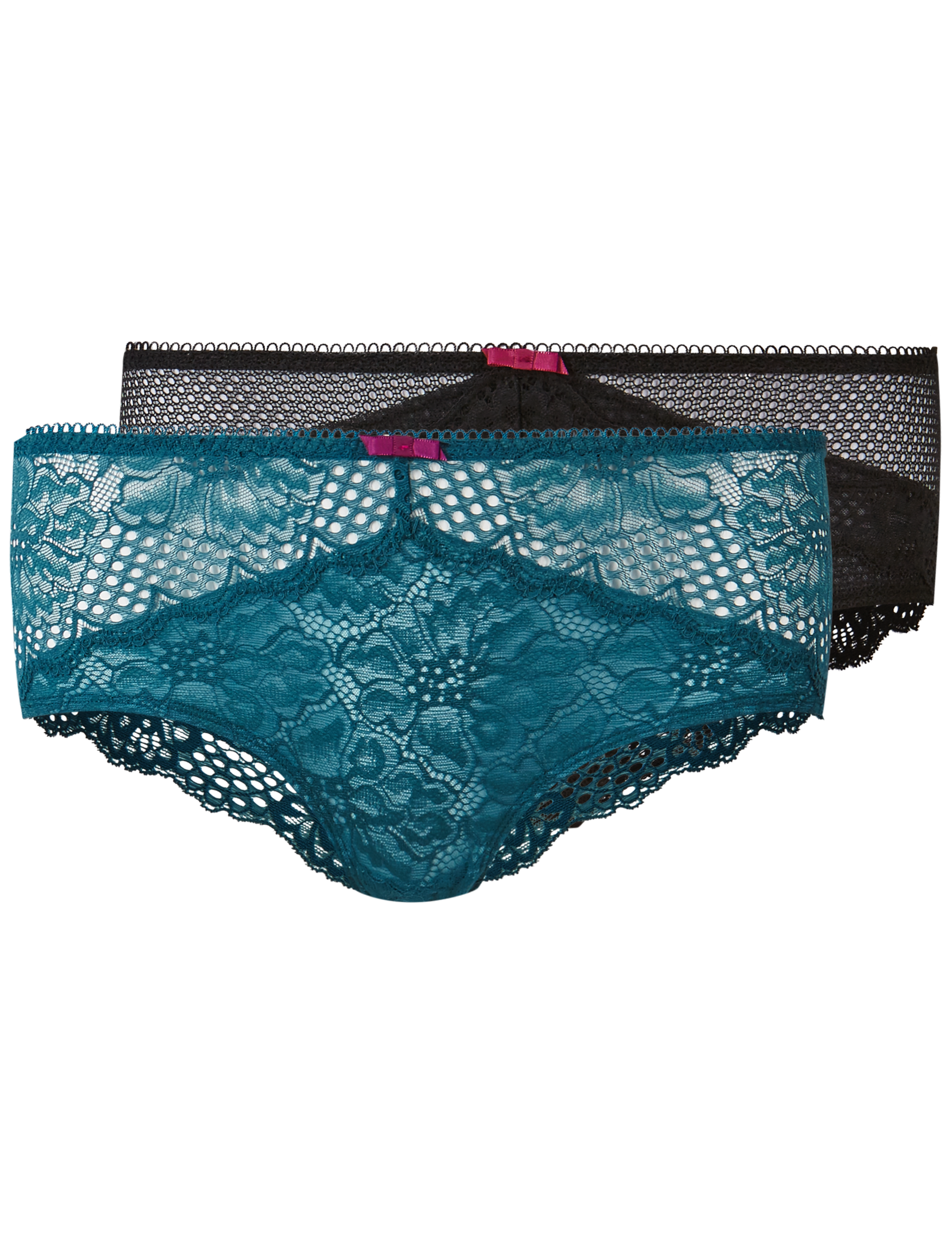 2 Pack Lace Low Rise Shorts | M&S Collection | M&S