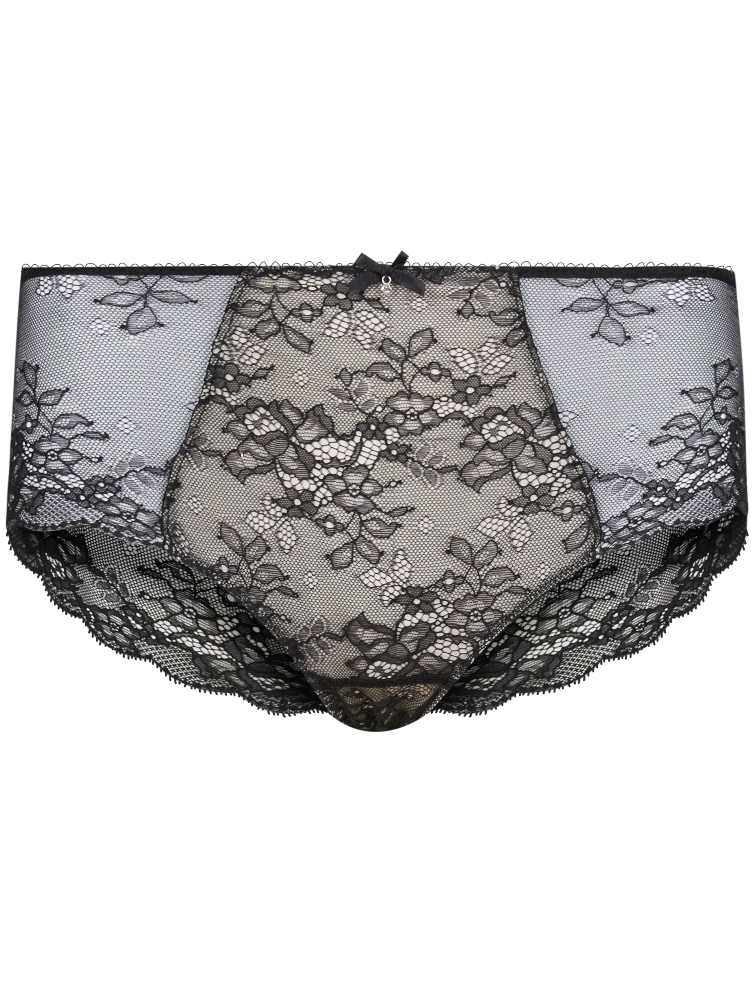 Lace High Rise Shorts 3 of 3