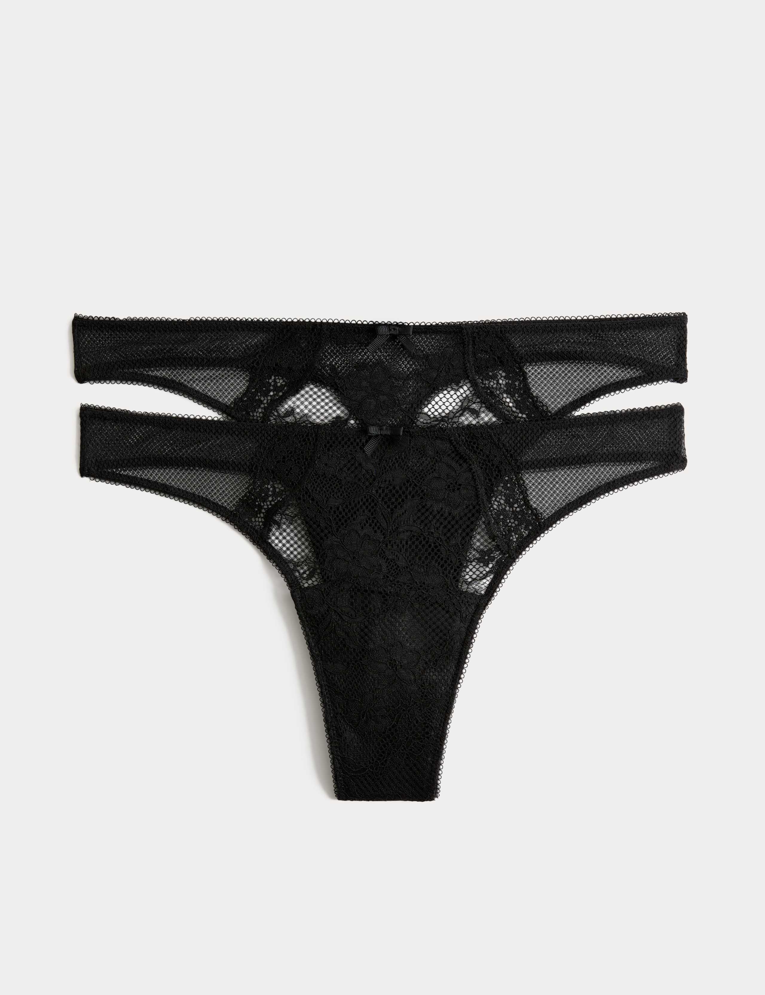 2 Pack Light Absorbency Period Thongs 1 of 7