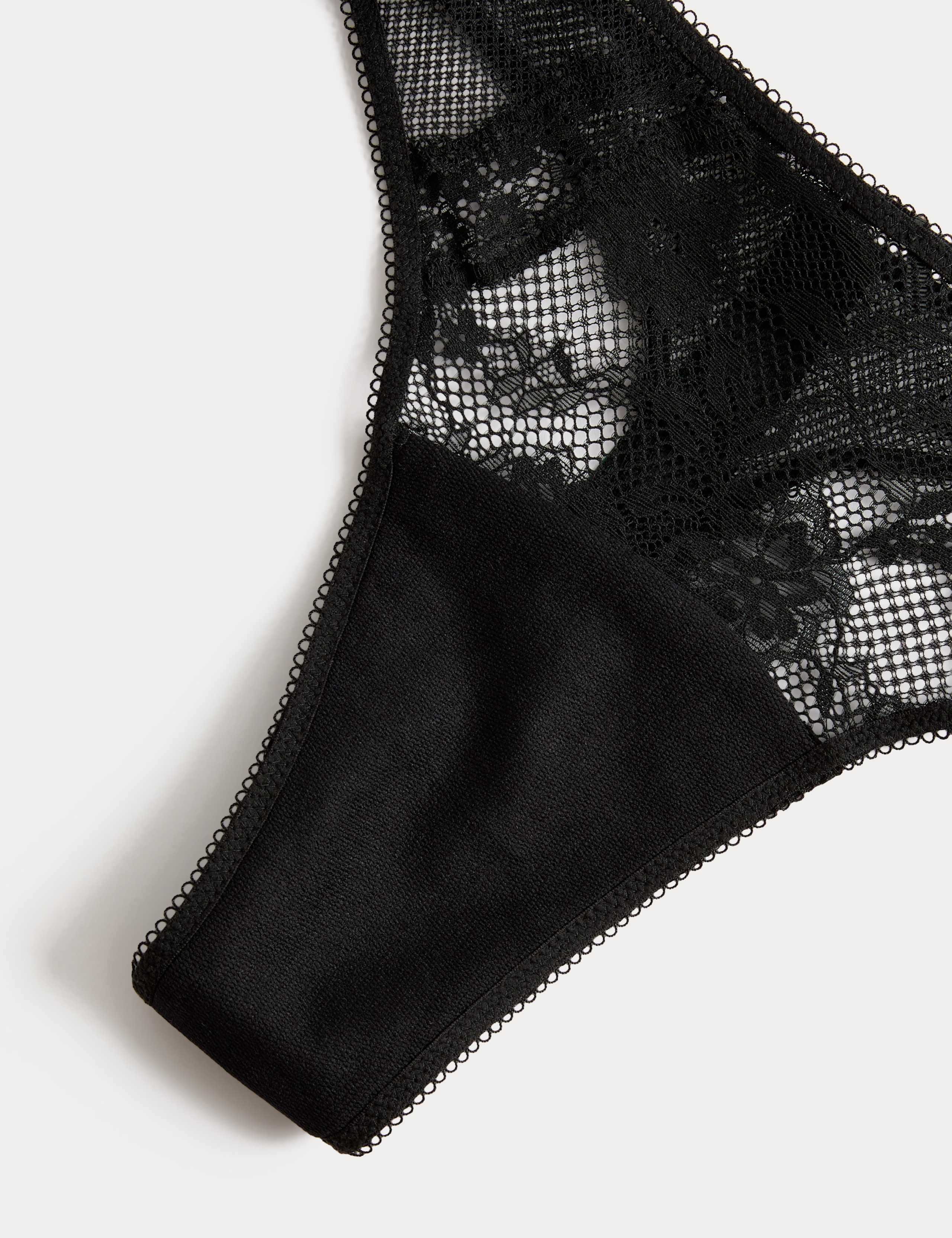 2 Pack Jasmine Lace Period Thongs 3 of 3