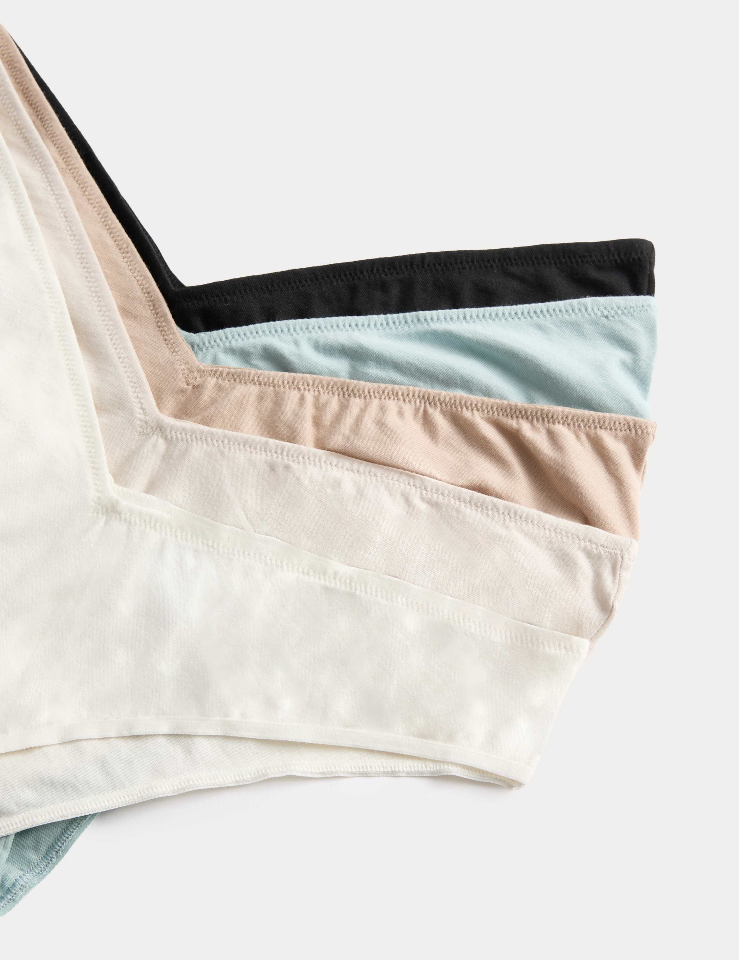7 Pack Pure Cotton Miami Knickers 5 of 5