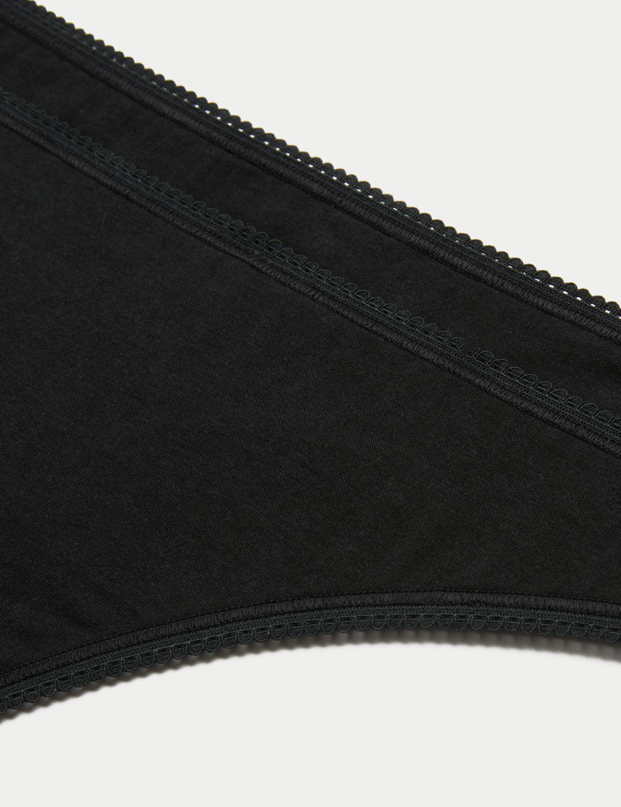 5pk Pure Cotton Thongs 4 of 4