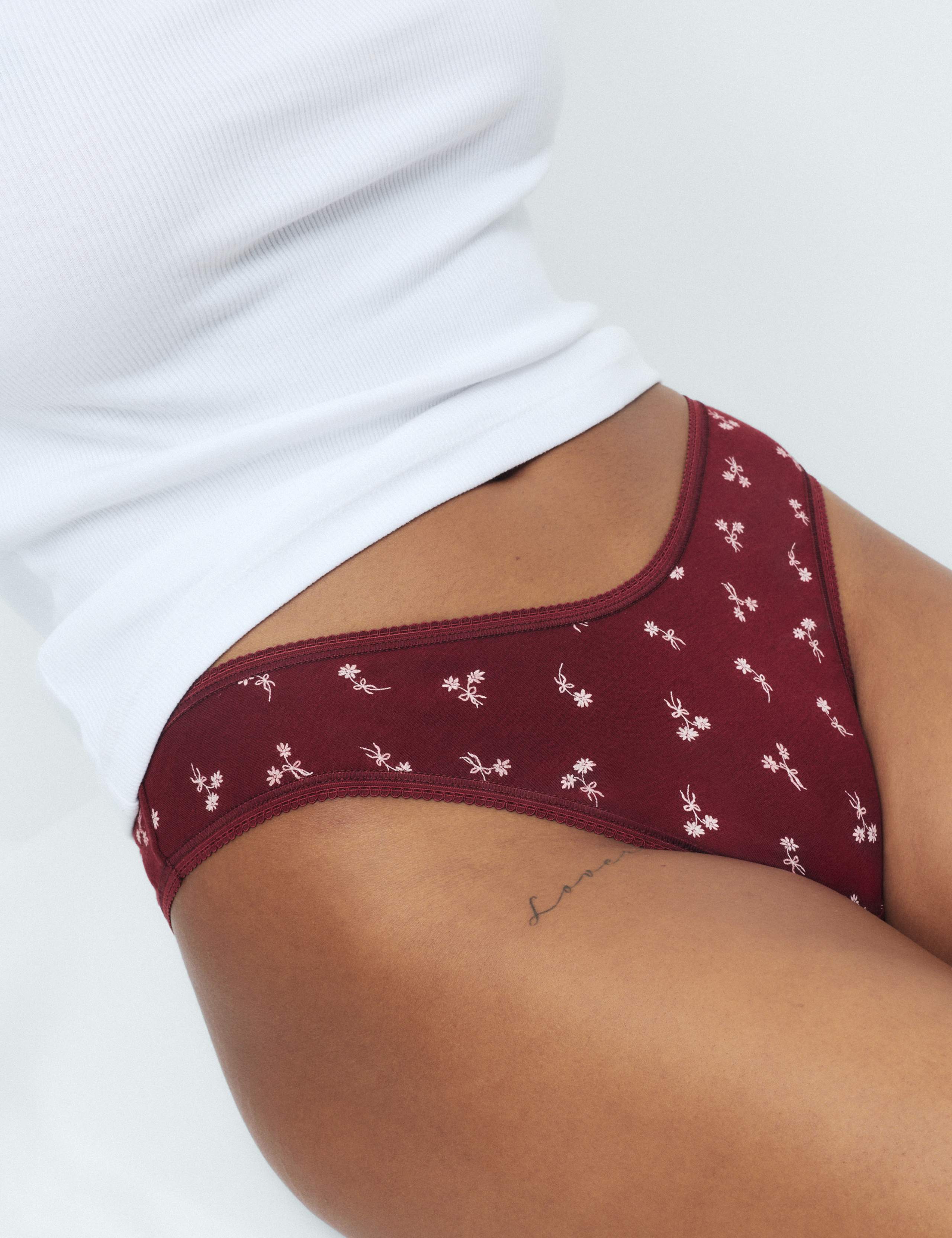 5 Pack Pure Cotton Low Rise Miami Knickers 3 of 4