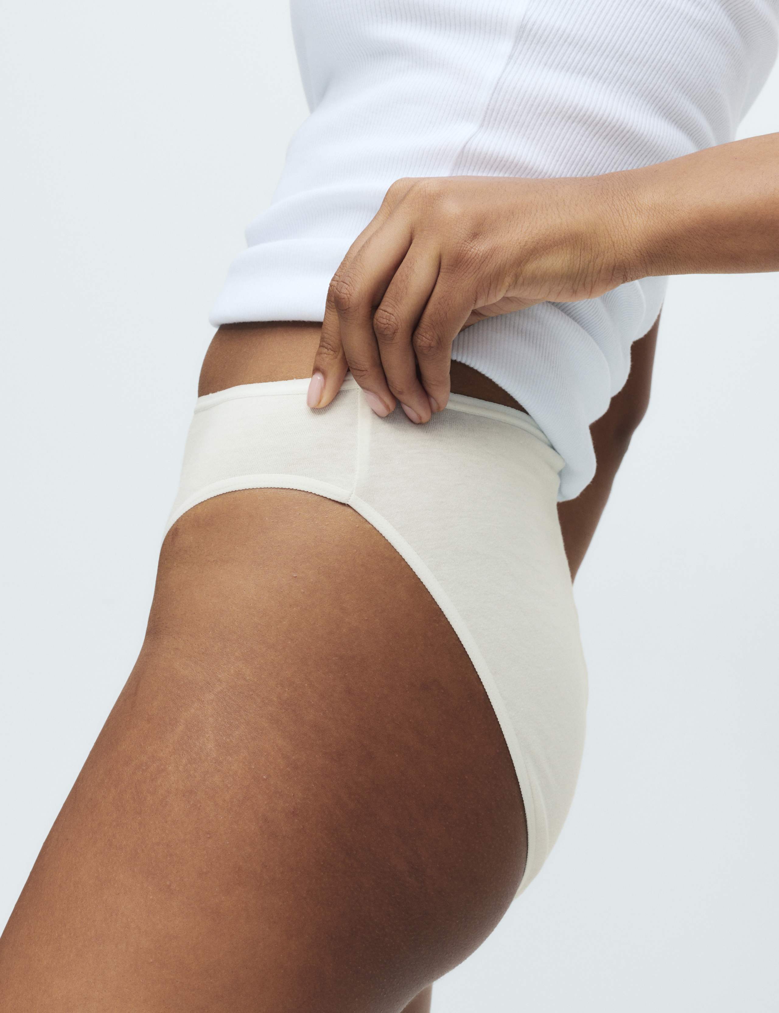 7 Pack Pure Cotton High Leg Knickers 3 of 5