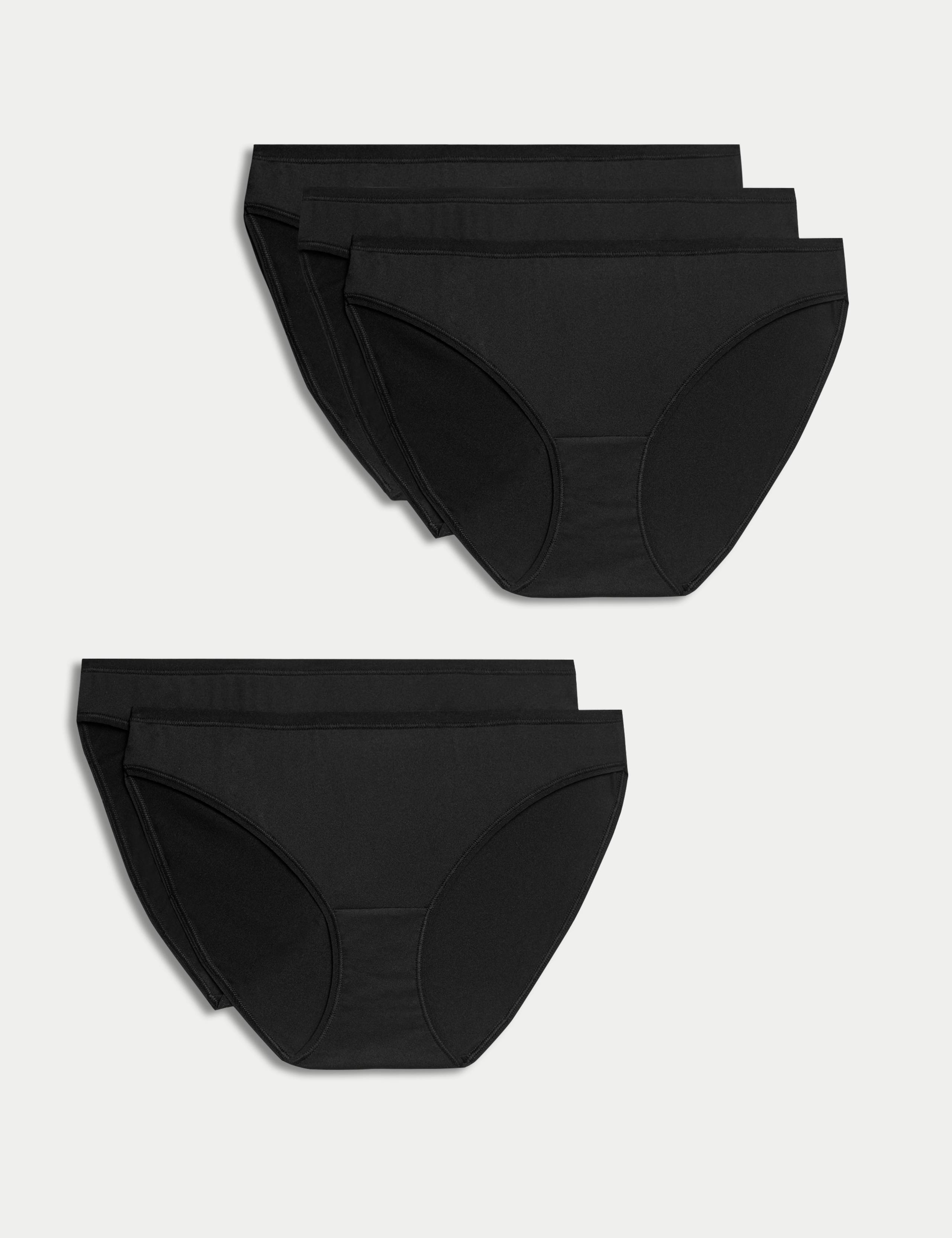 5pk Microfibre Bikini Knickers 1 of 5