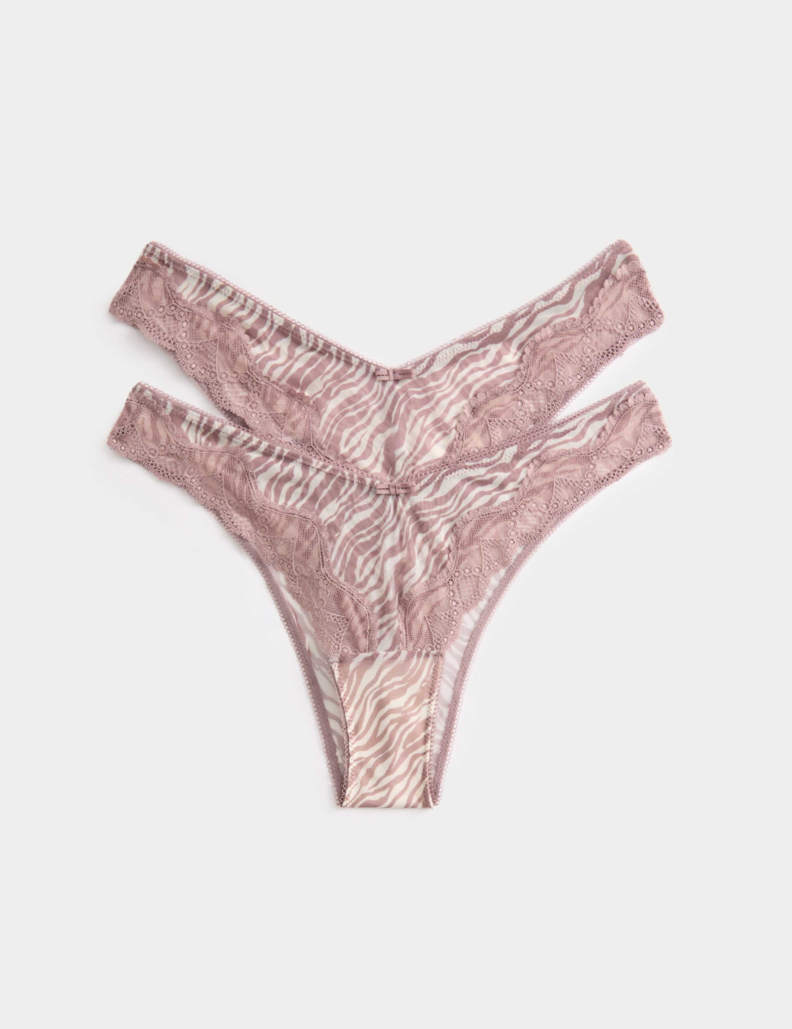 2 Pack Mesh Miami Knickers 1 of 6