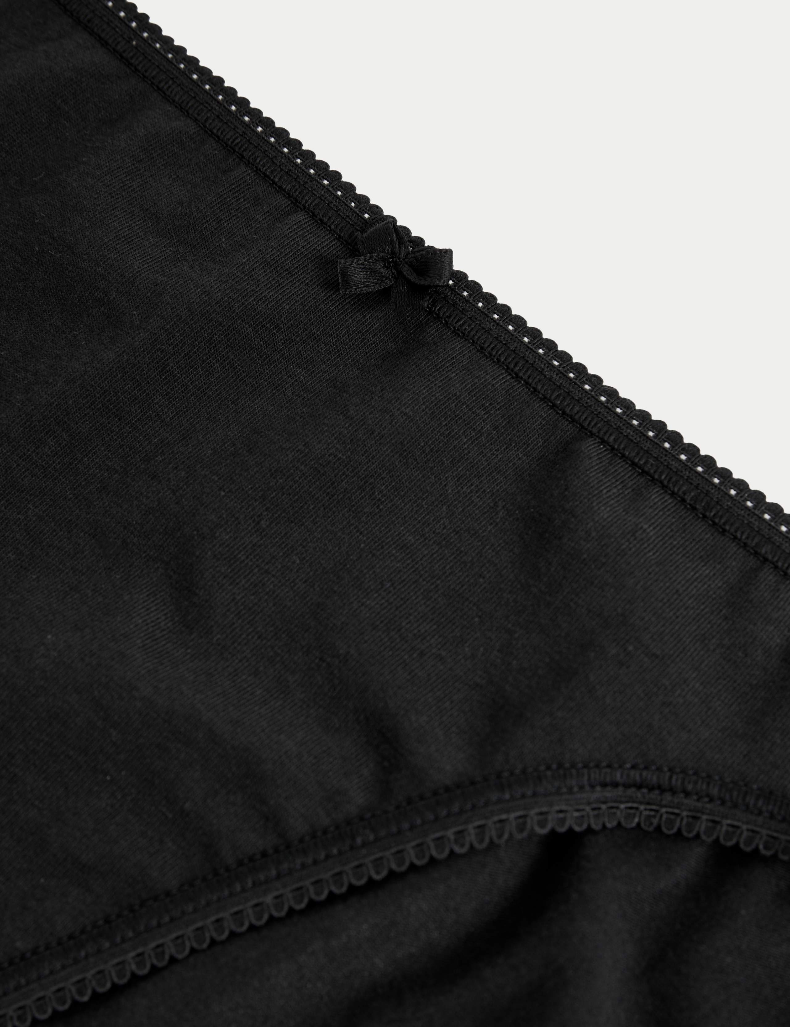 10pk Cotton Lycra® High Leg Knickers 2 of 2