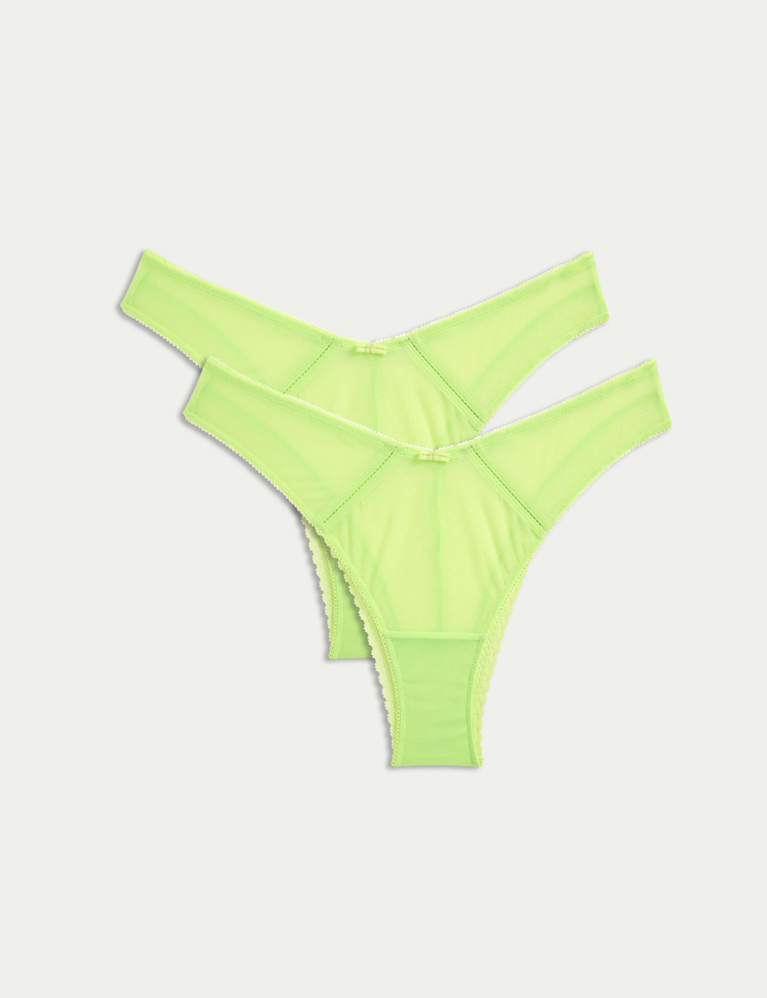 2Pk Mesh Miami Knickers 1 of 6