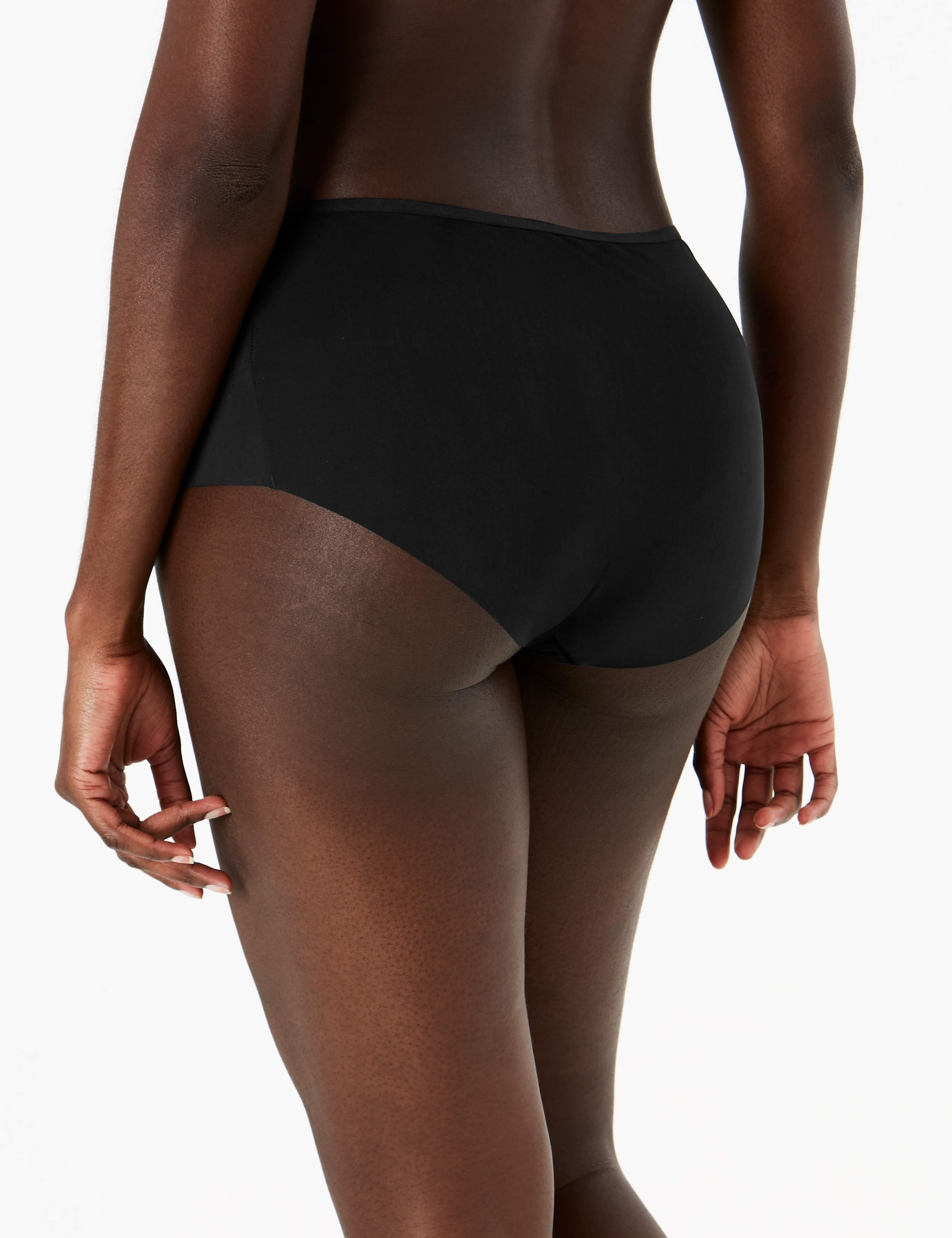 3pk No VPL High Rise Shorts 3 of 4