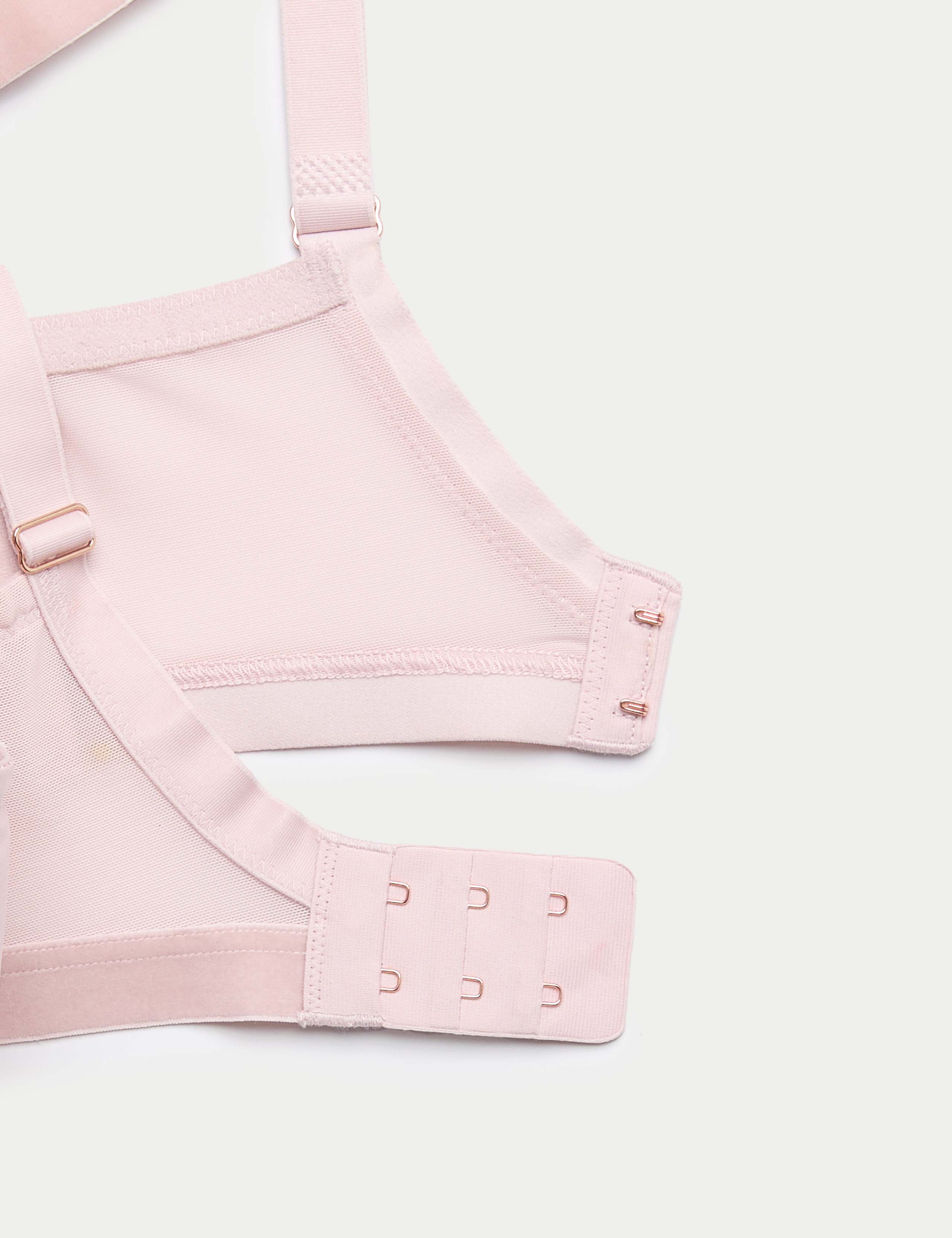 Saffron Satin & Lace Wired Balcony Bra (F-H) 6 of 6