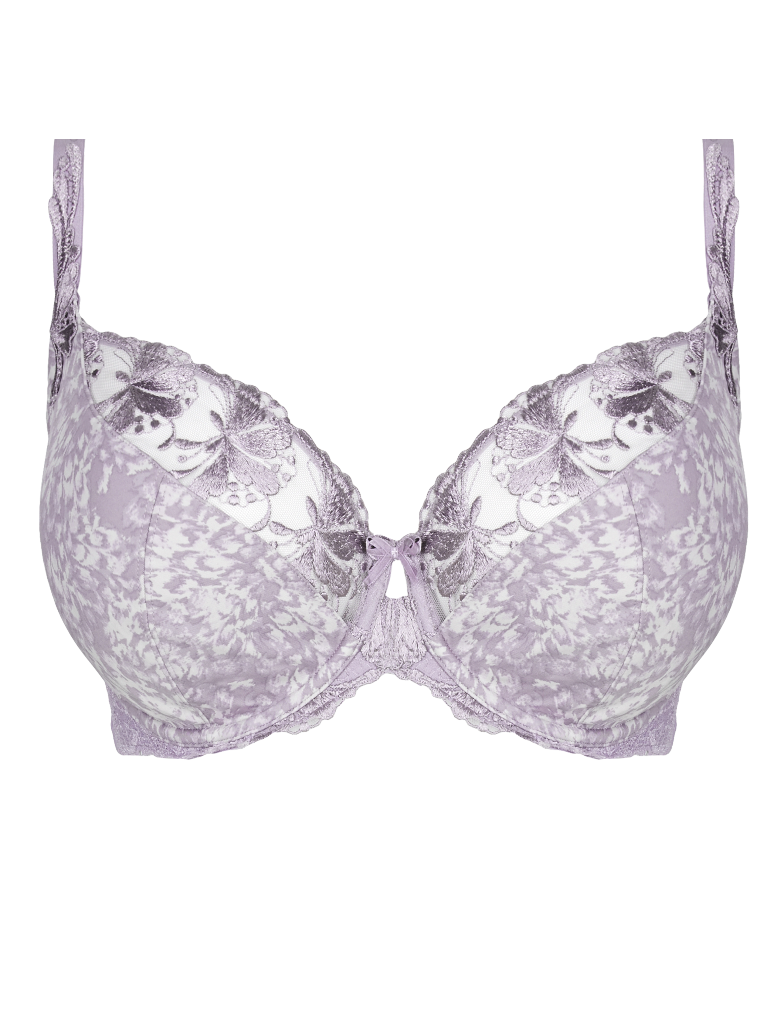 Iris Embroidered Non-Padded Full Cup Bra DD-GG 2 of 4