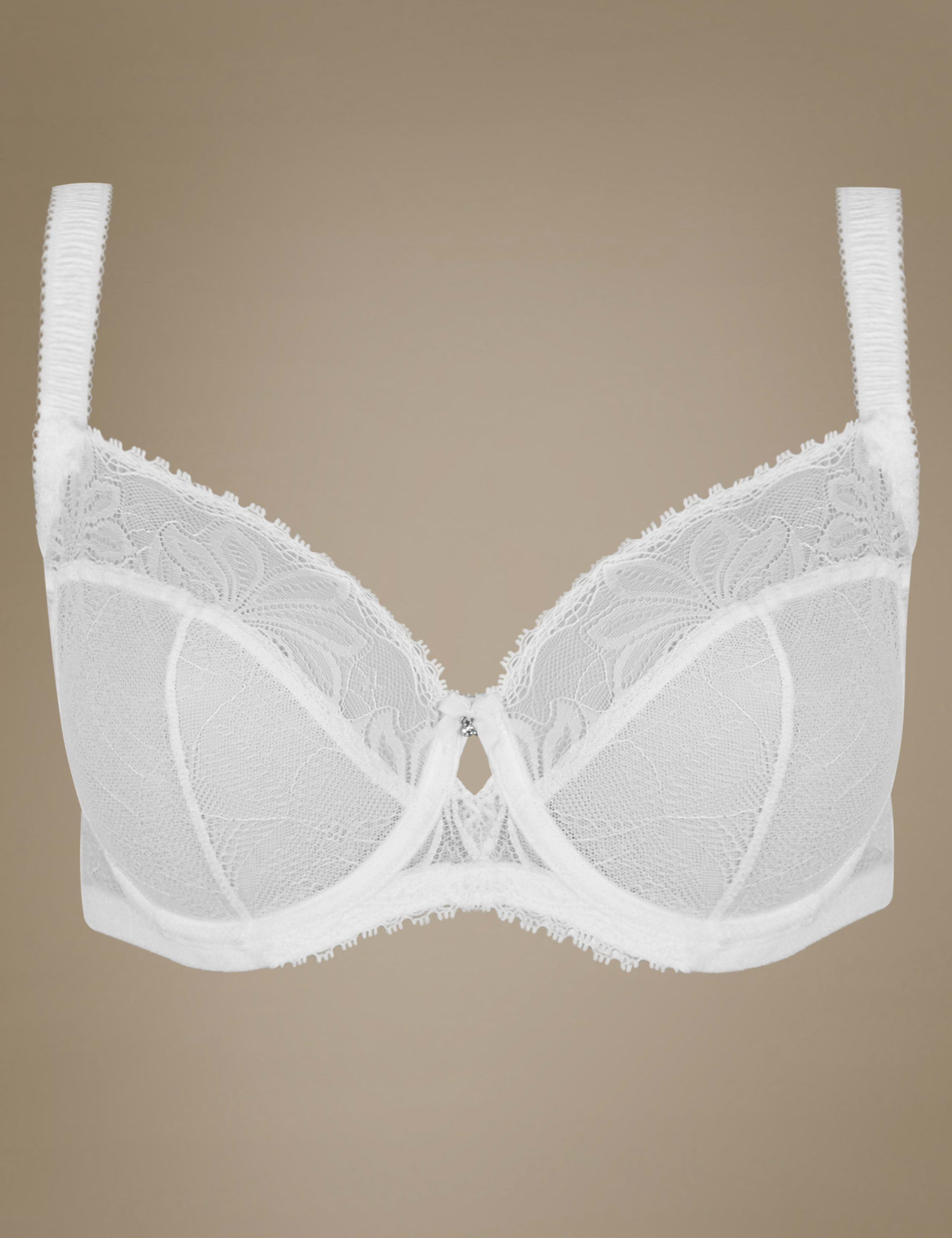 Arelia Lace Non-Padded Underwired Balcony Bra DD-GG 2 of 5