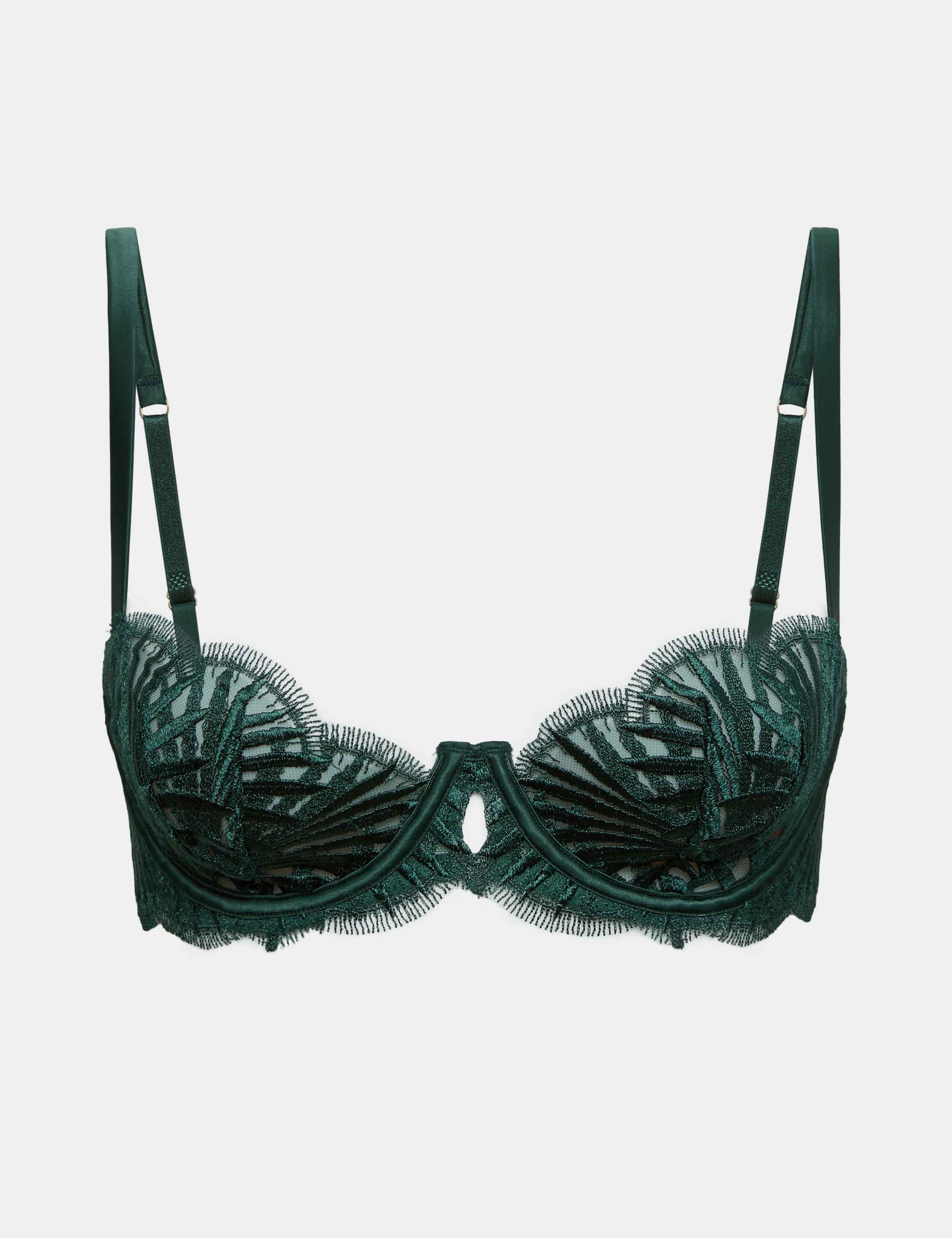 Reverie Embroidery Non-Padded Balcony Bra A-E 2 of 5