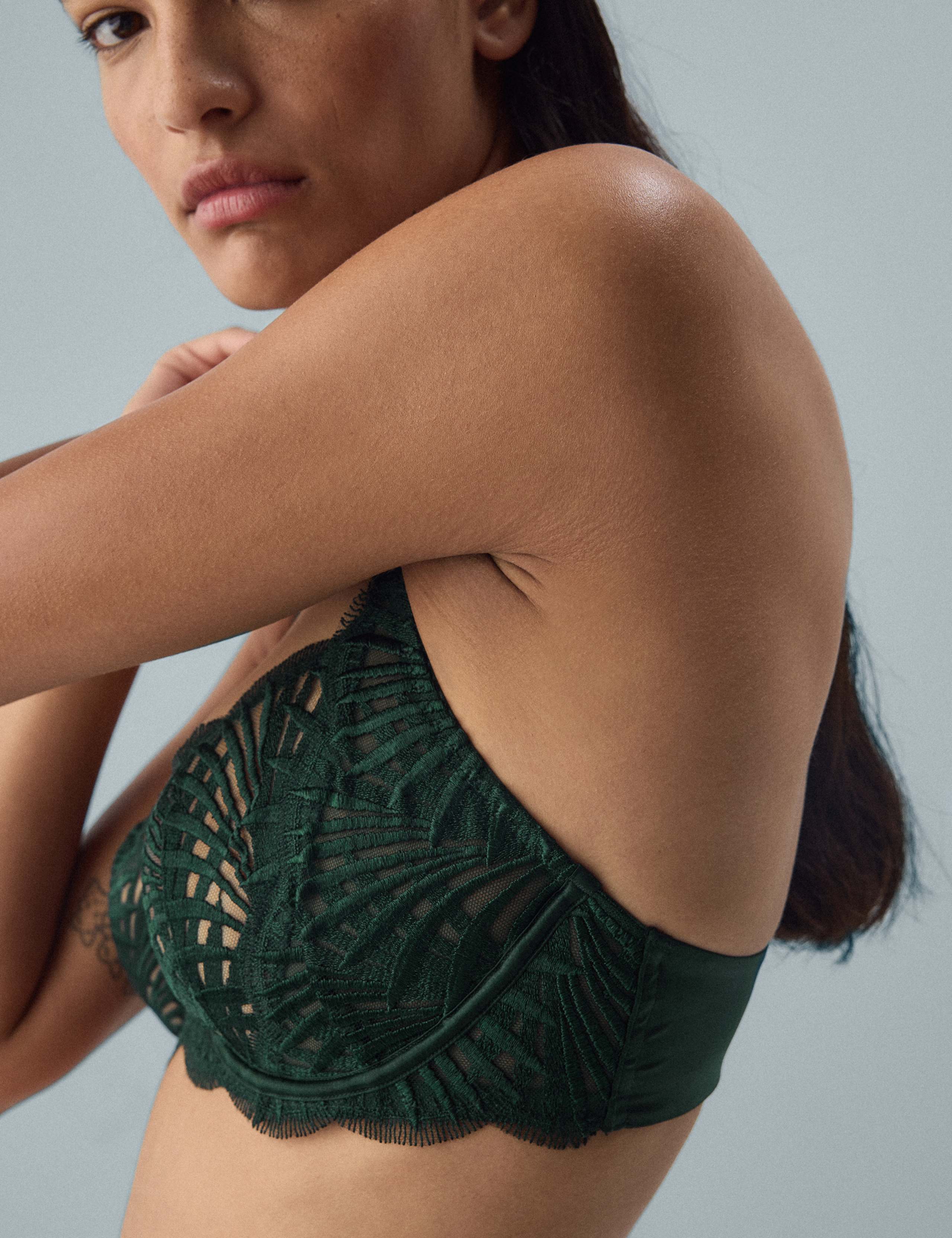 Reverie Embroidery Non-Padded Balcony Bra F-H 6 of 7
