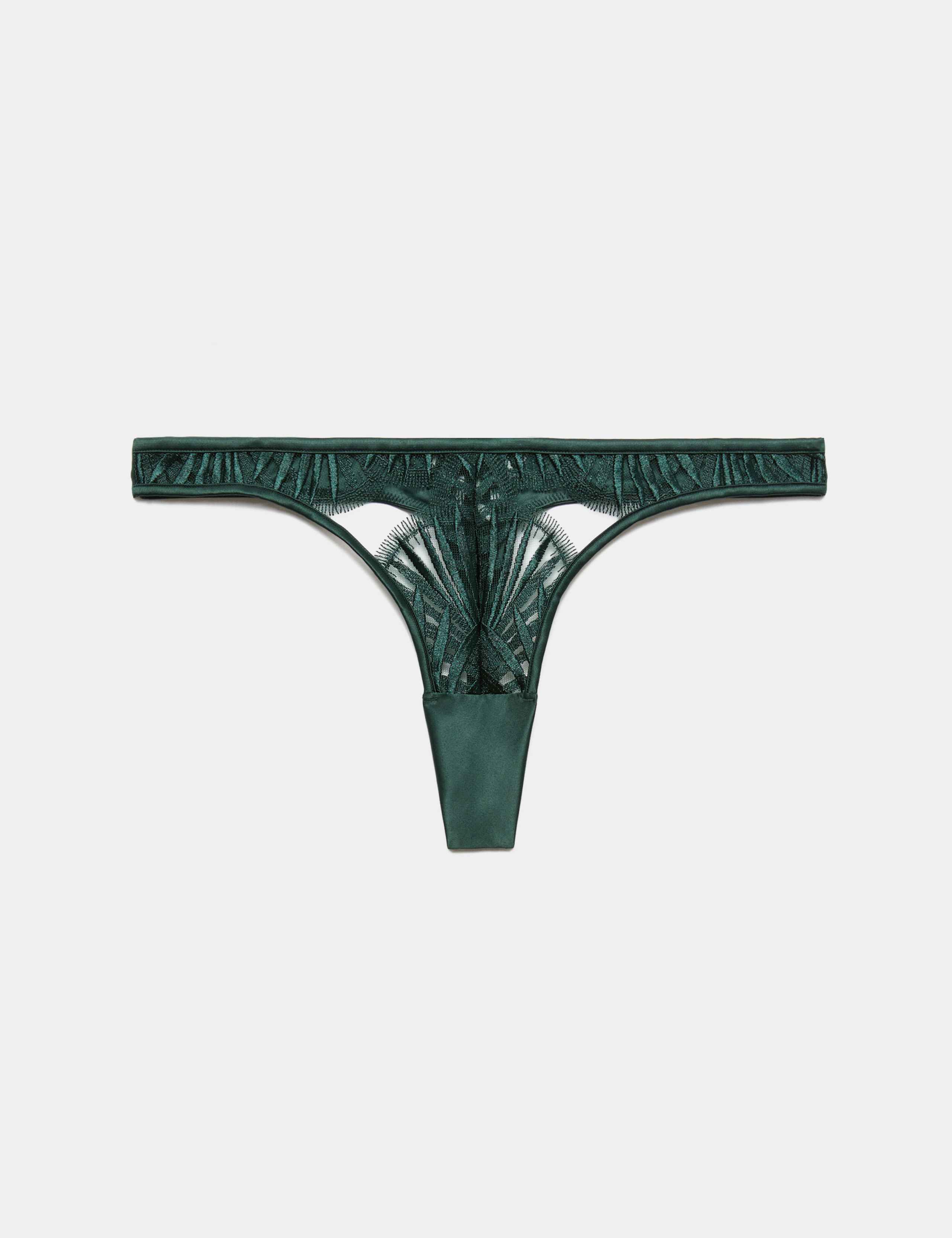 Reverie Embroidery Thong 2 of 6