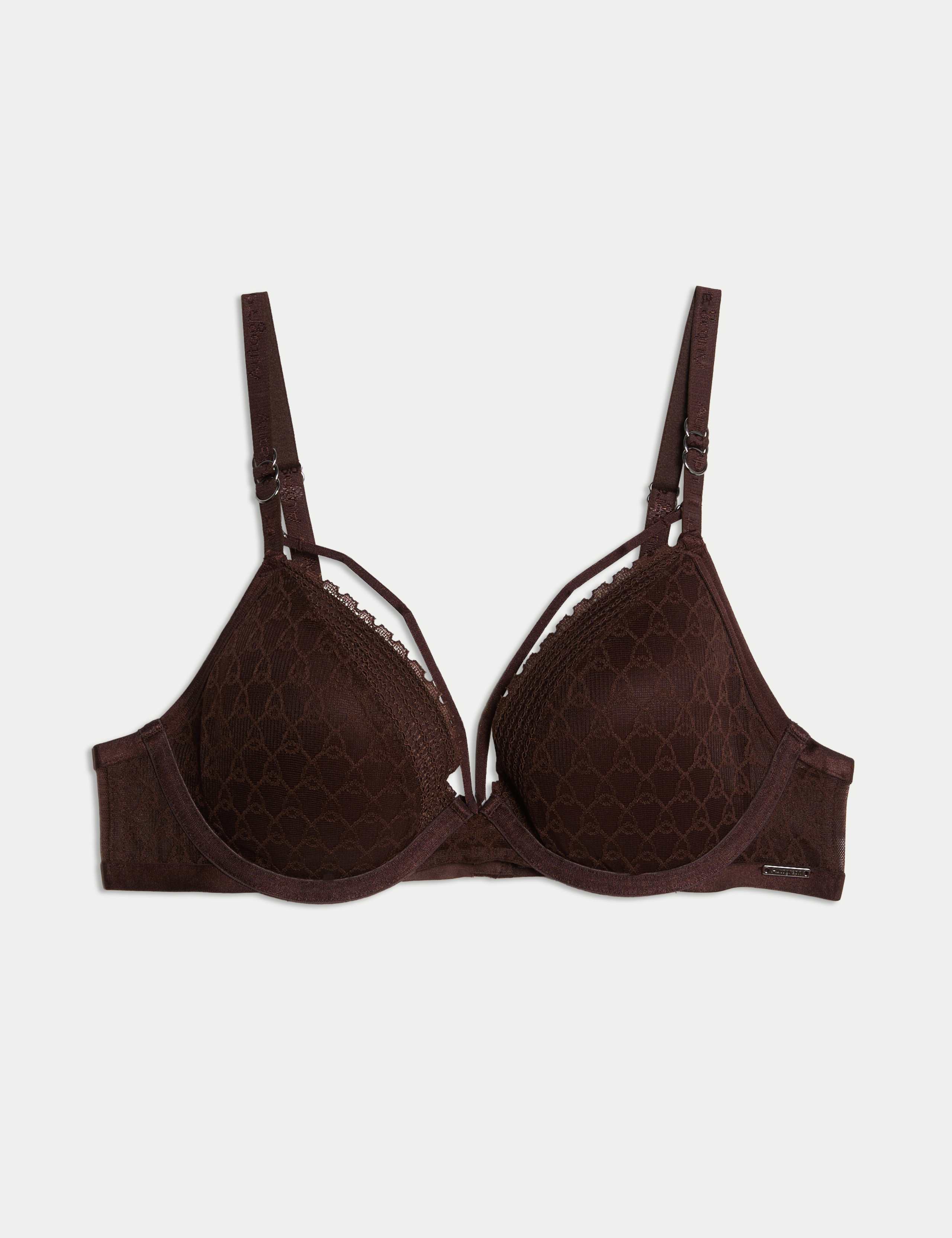 Vienna Lace Wired Plunge Bra (A-E) 2 of 8