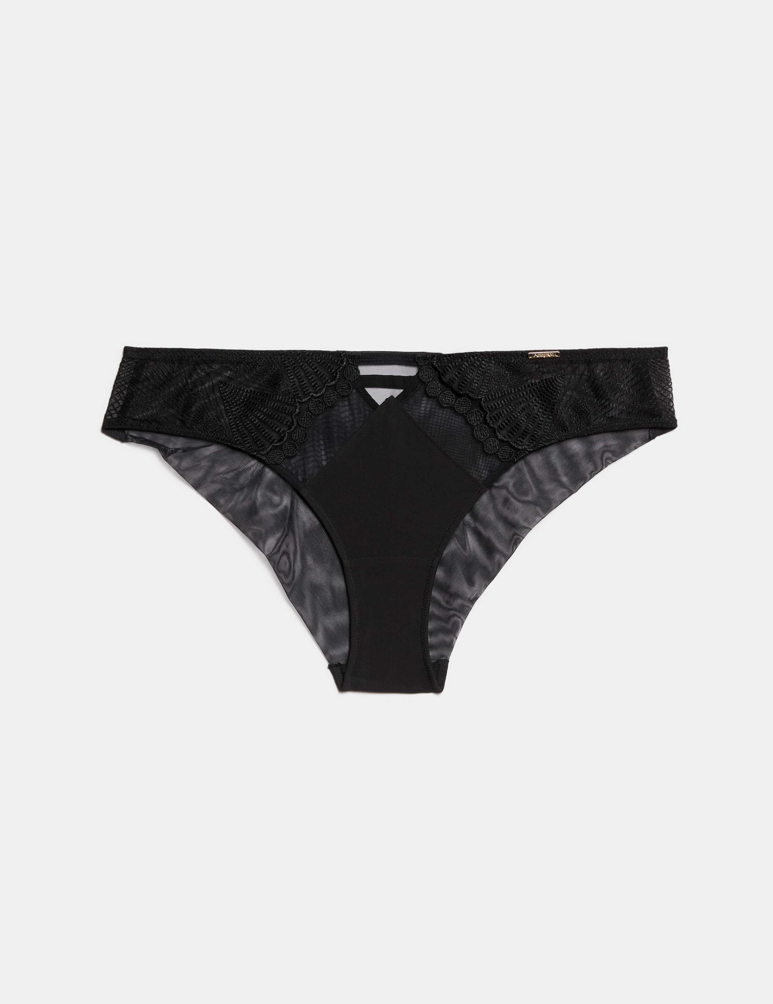 Leon Embroidery Brazilian Knickers 2 of 6