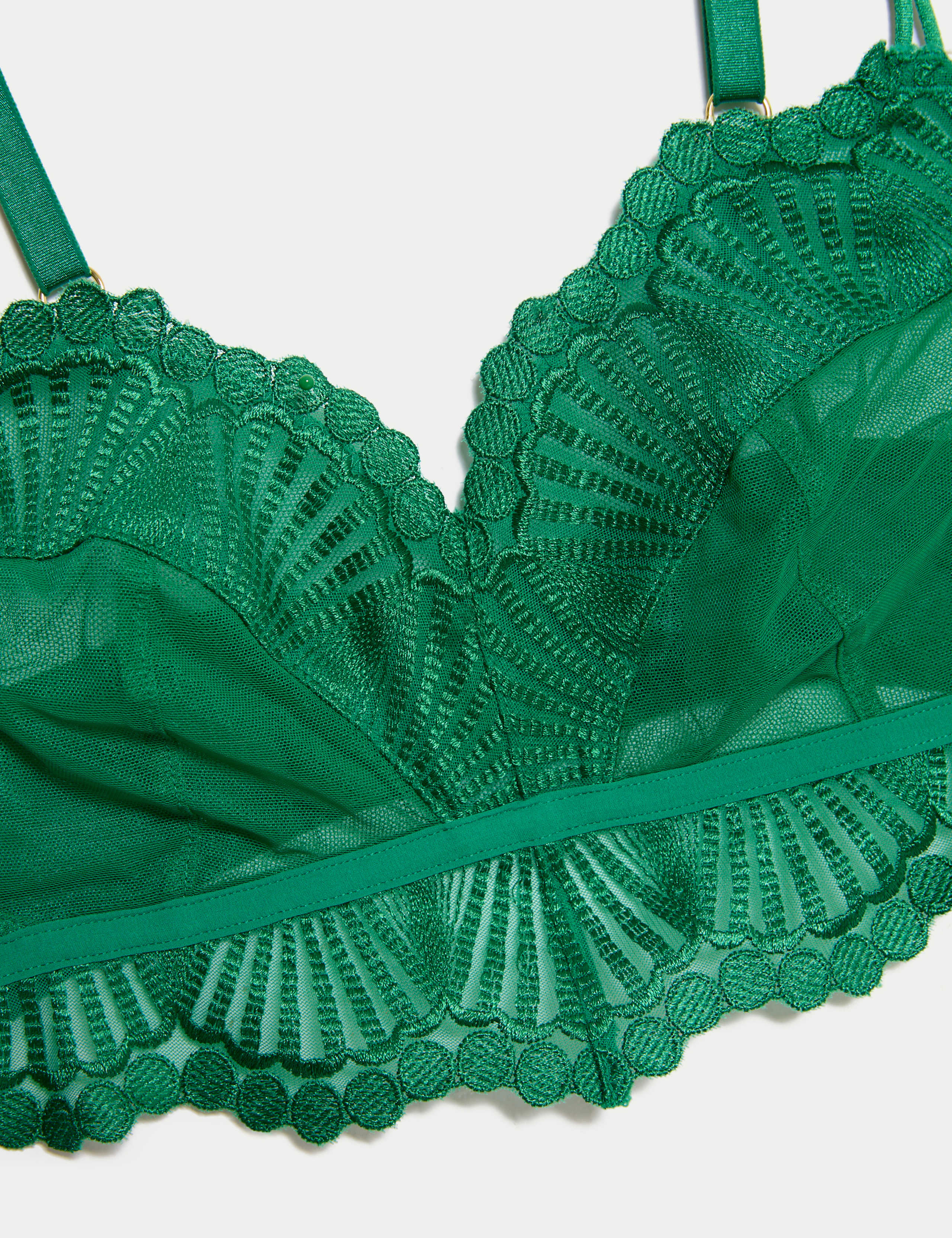 Leon Embroidery Non Wired Bralette (A-E) 6 of 7