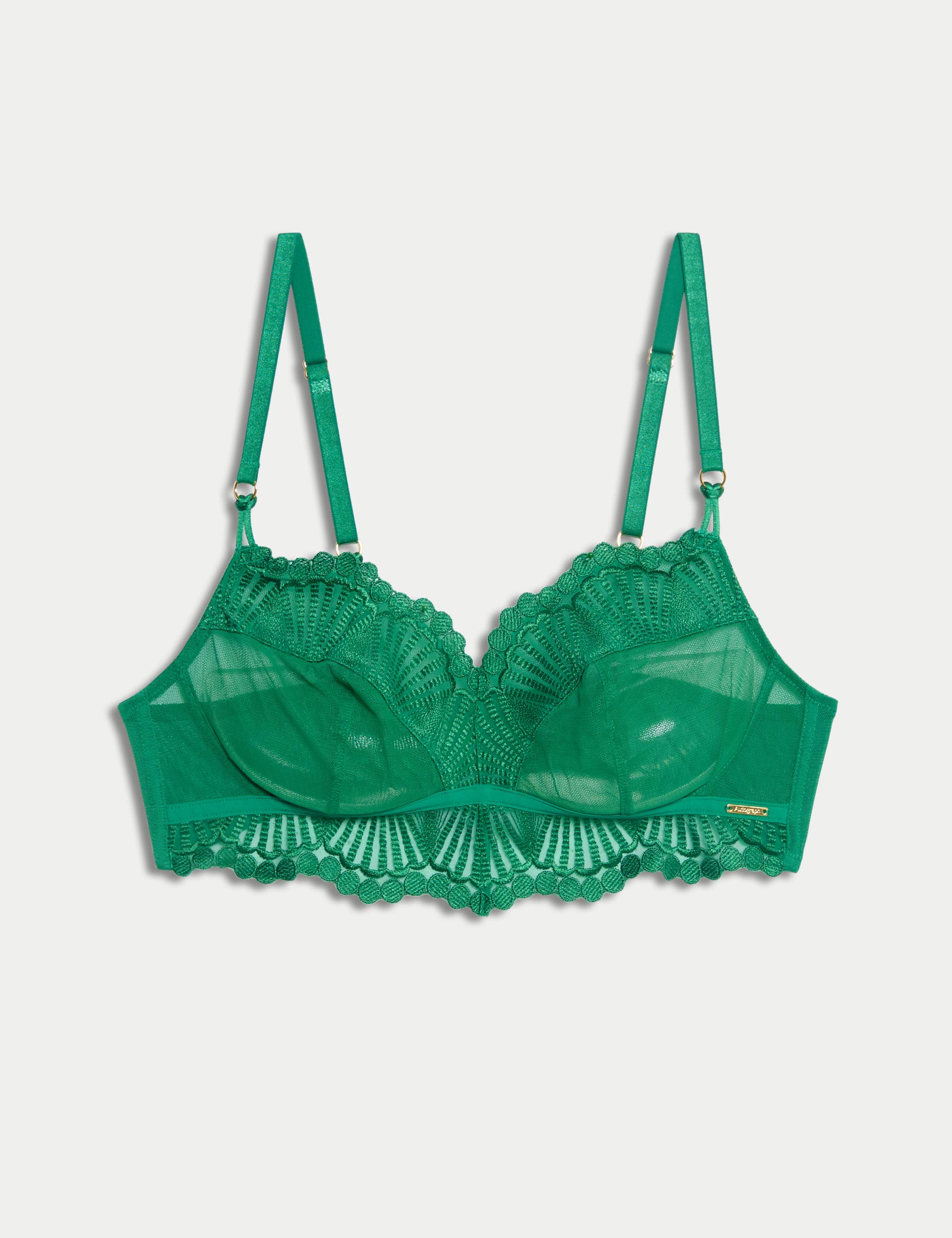 Leon Embroidery Non Wired Bralette (A-E) 2 of 7