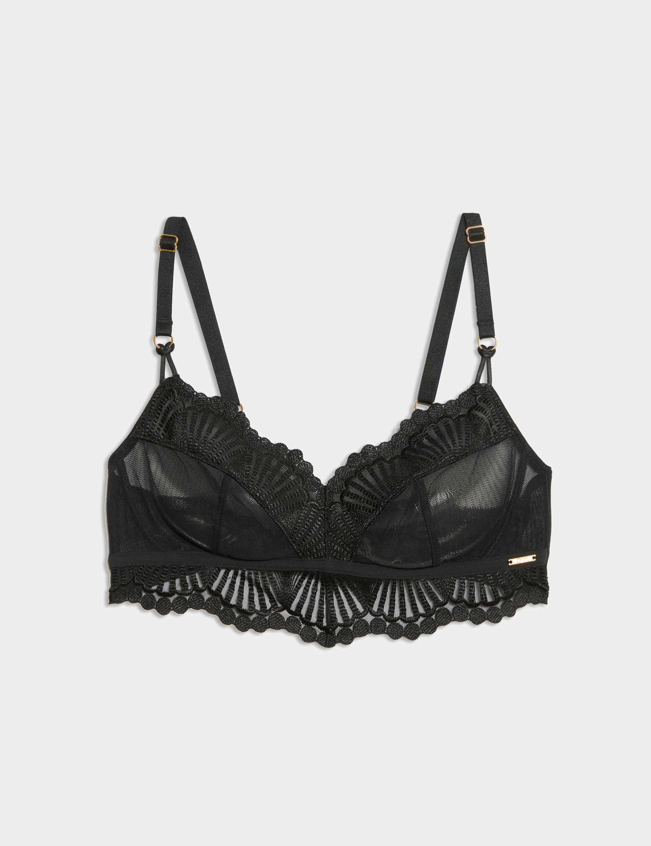Leon Embroidery Non Wired Bralette (A-E) 2 of 7