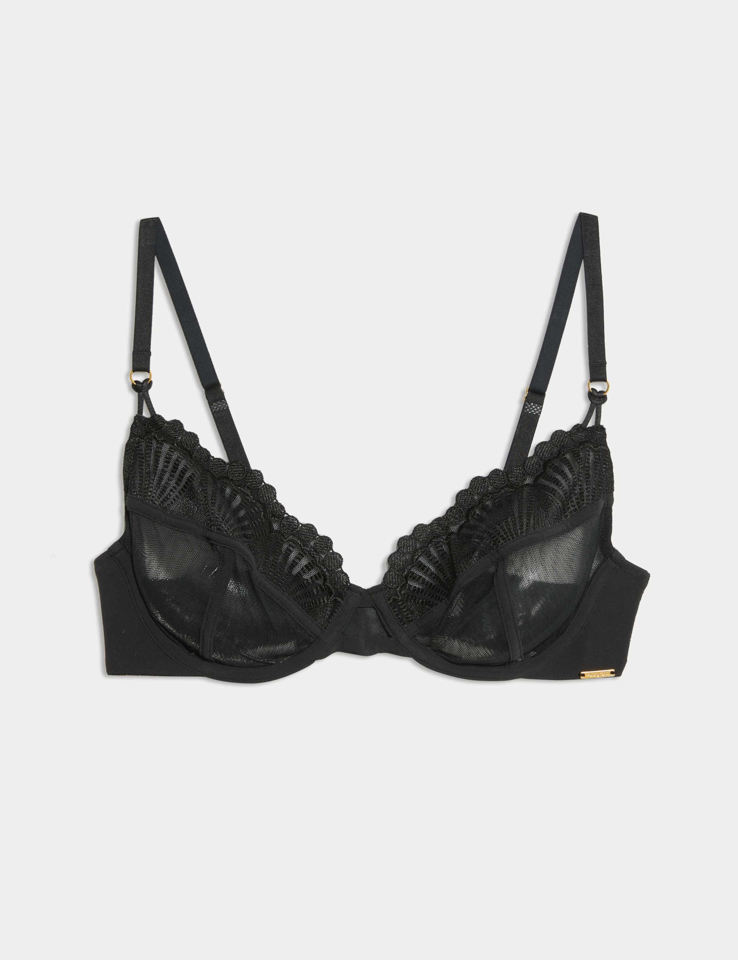 Leon Embroidery Wired Full Cup Bra A-E 2 of 7