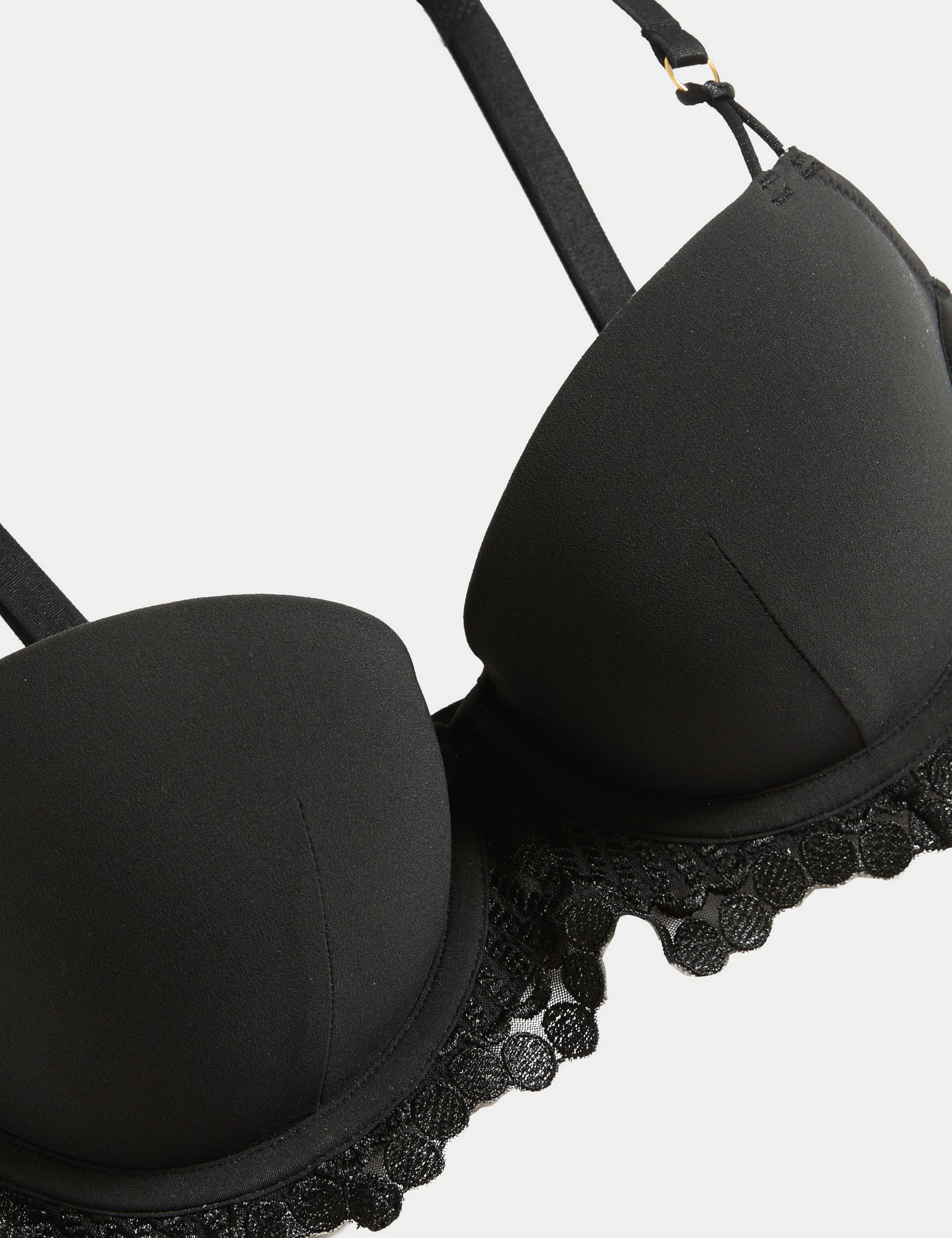 Leon Embroidery Wired Balcony Bra A-E 7 of 8