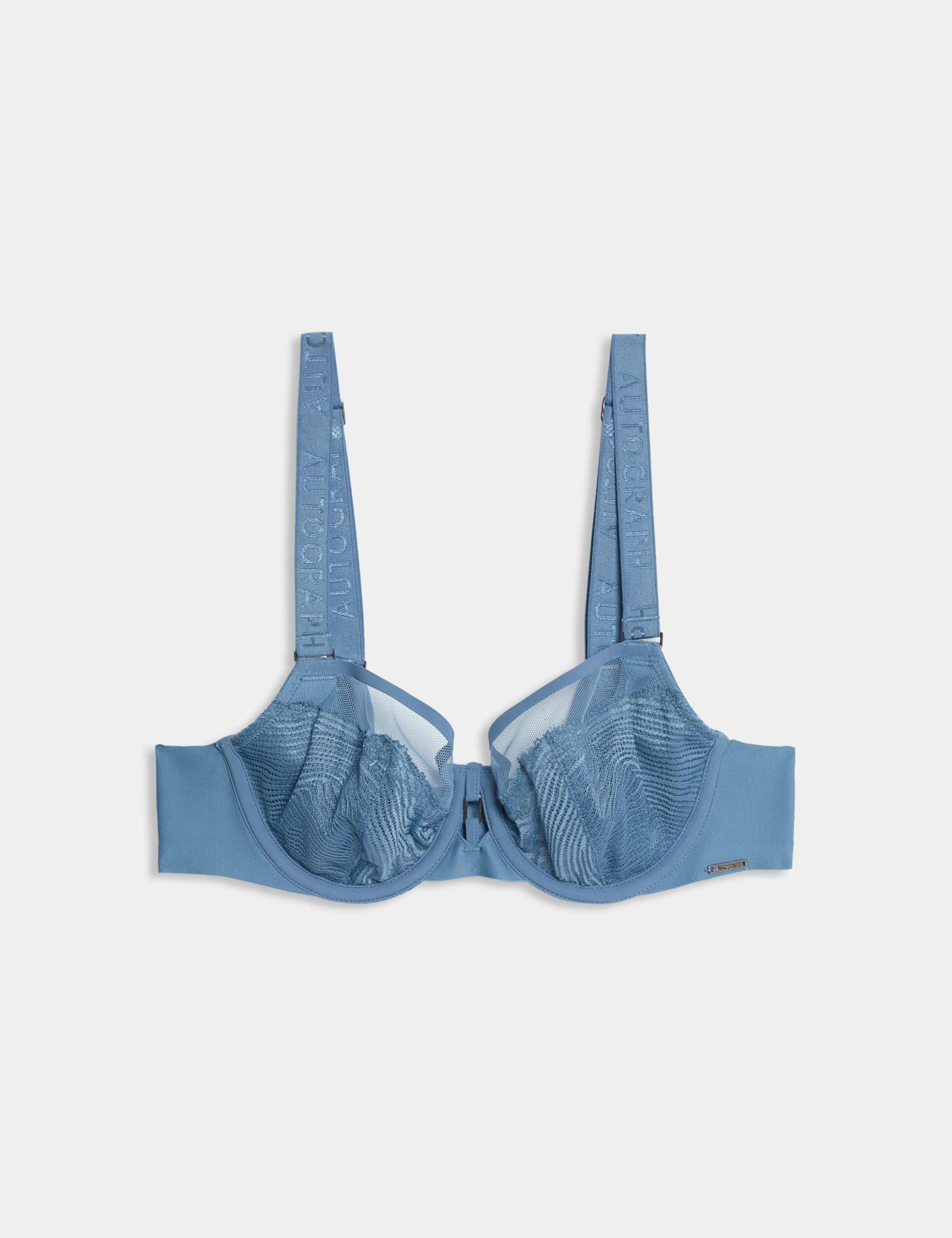 Kyoto Lace Wired Balcony Bra (A-E) | Autograph | M&S