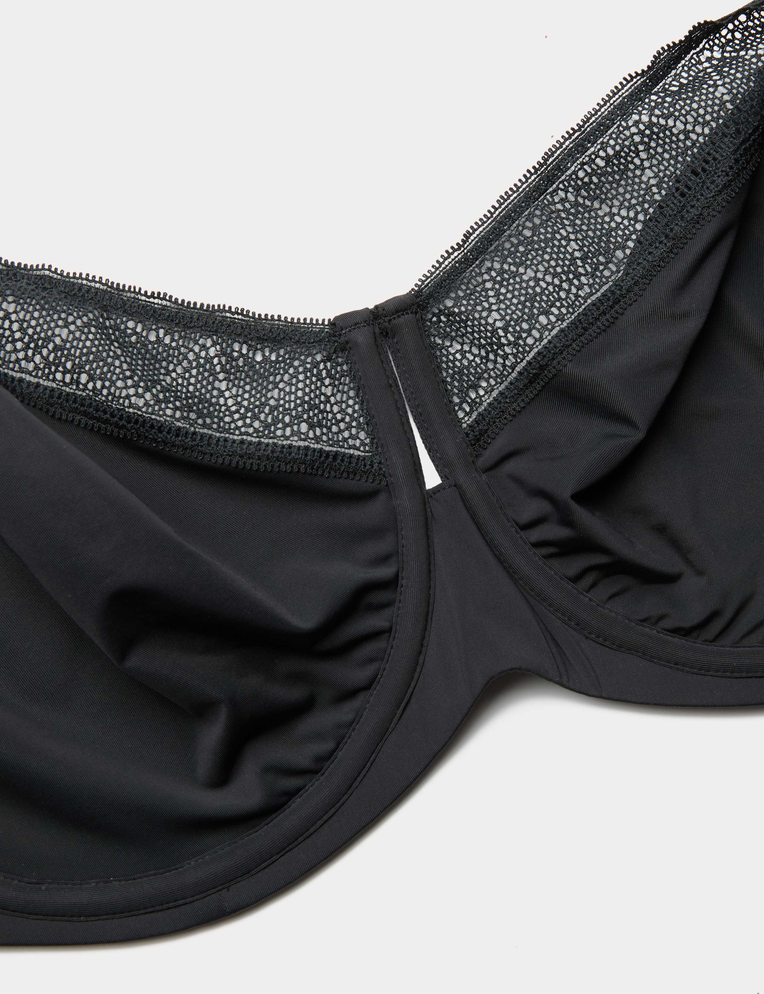 Boston Microfibre Wired Minimiser Bra (C-G) 2 of 3