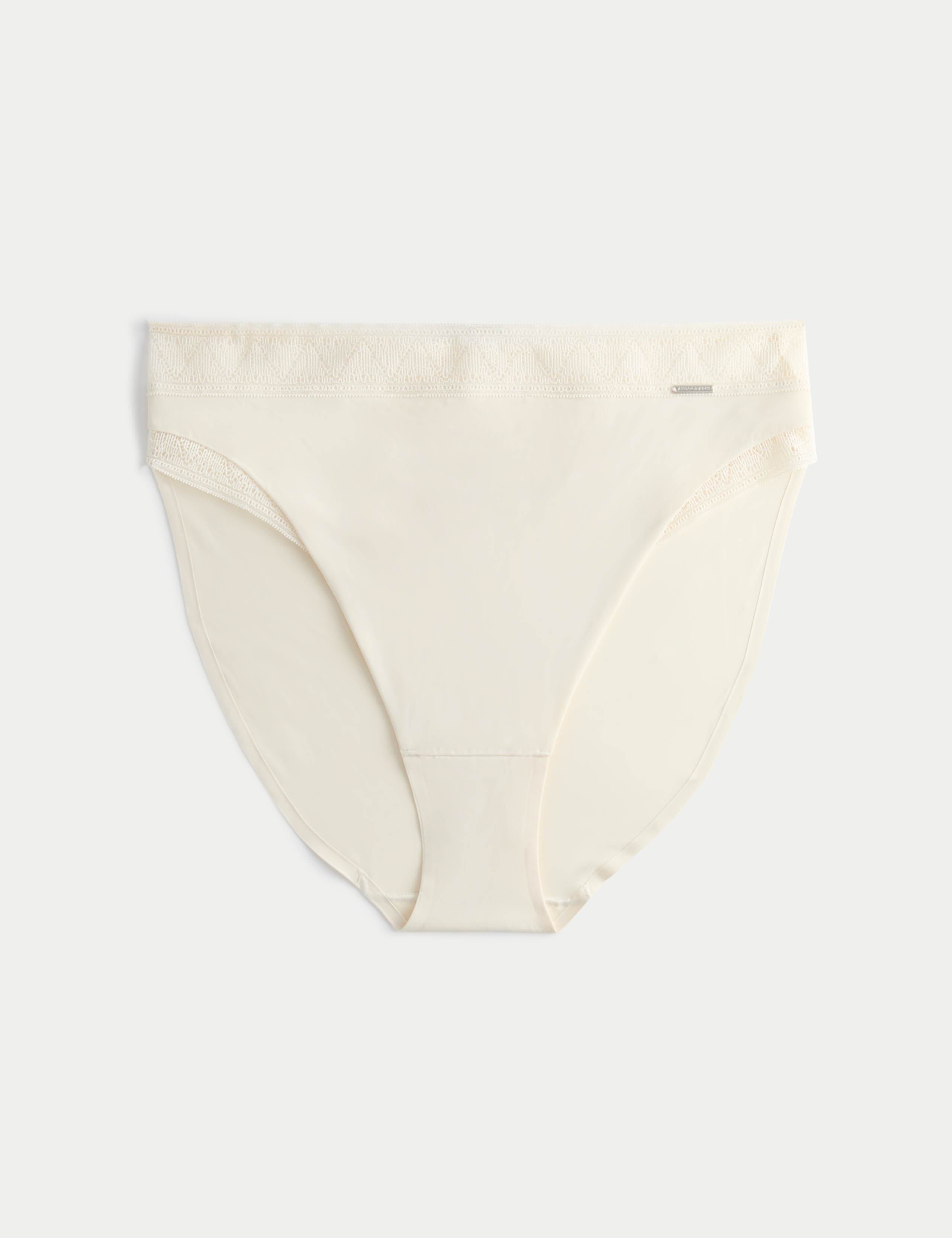 Boston Microfibre No VPL High Leg Knickers 2 of 6