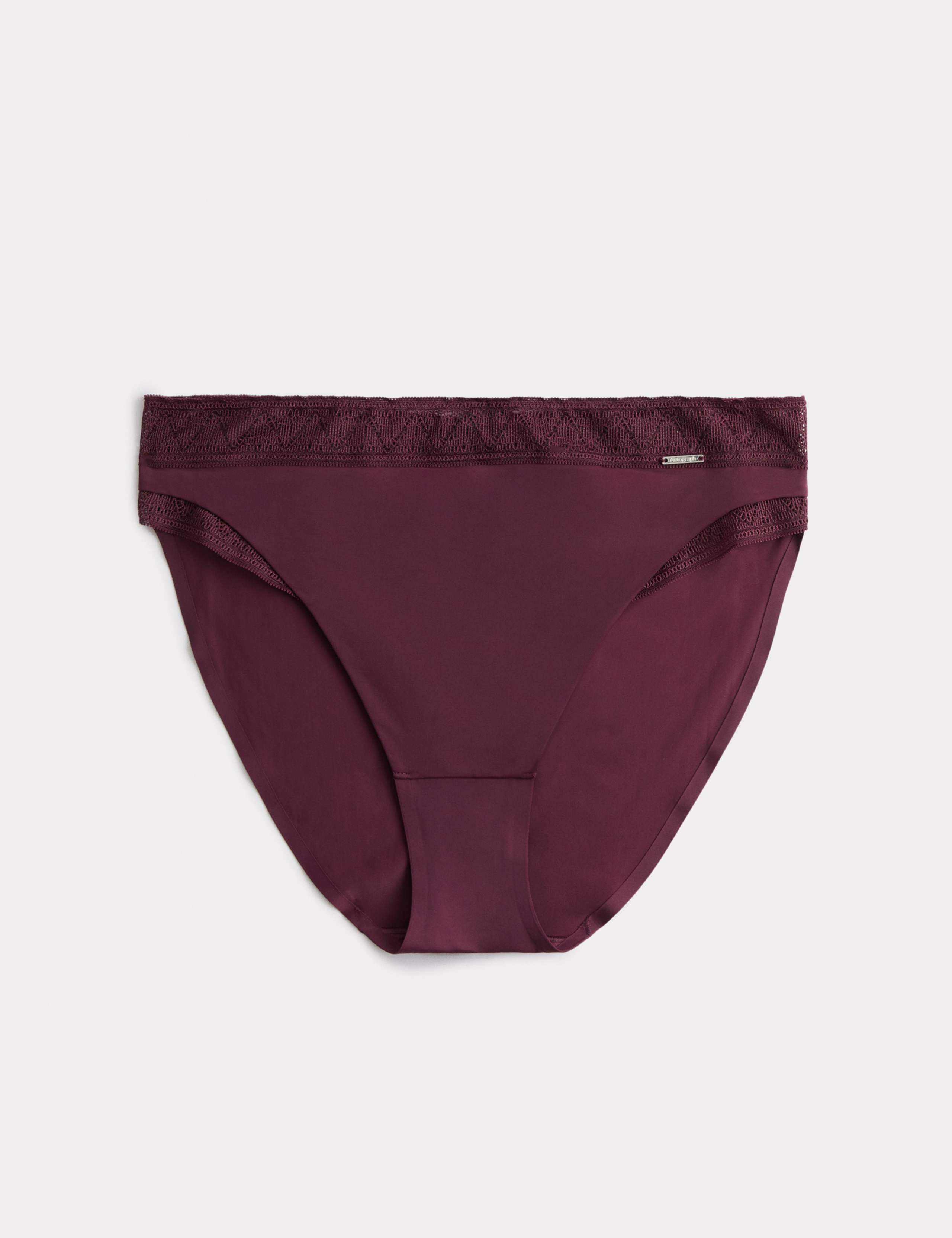 Boston Microfibre No VPL High Leg Knickers 2 of 6