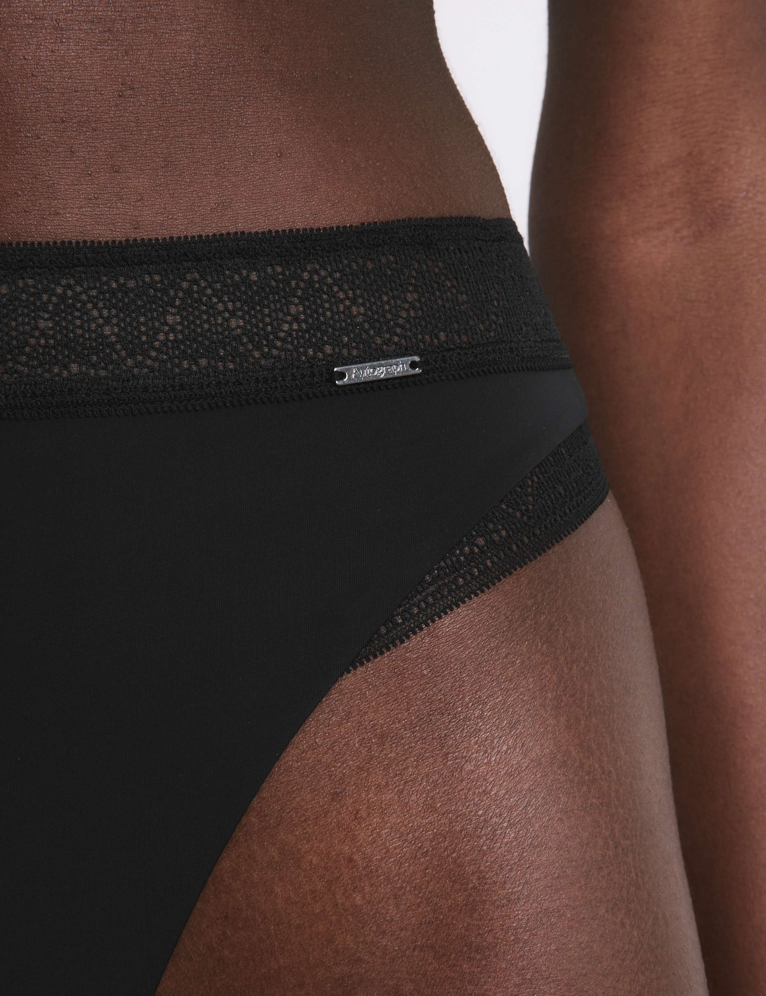 Boston Microfibre No VPL High Leg Knickers 3 of 7