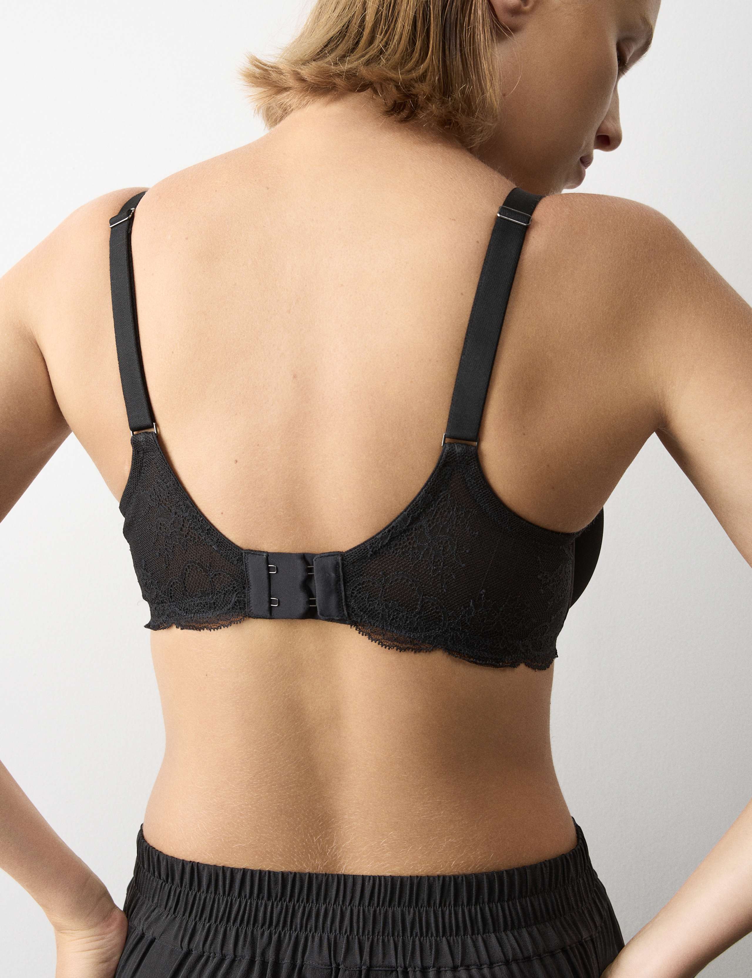 Murcia Sheer & Lace Wired Demi Cup Bra (F-H) 6 of 8