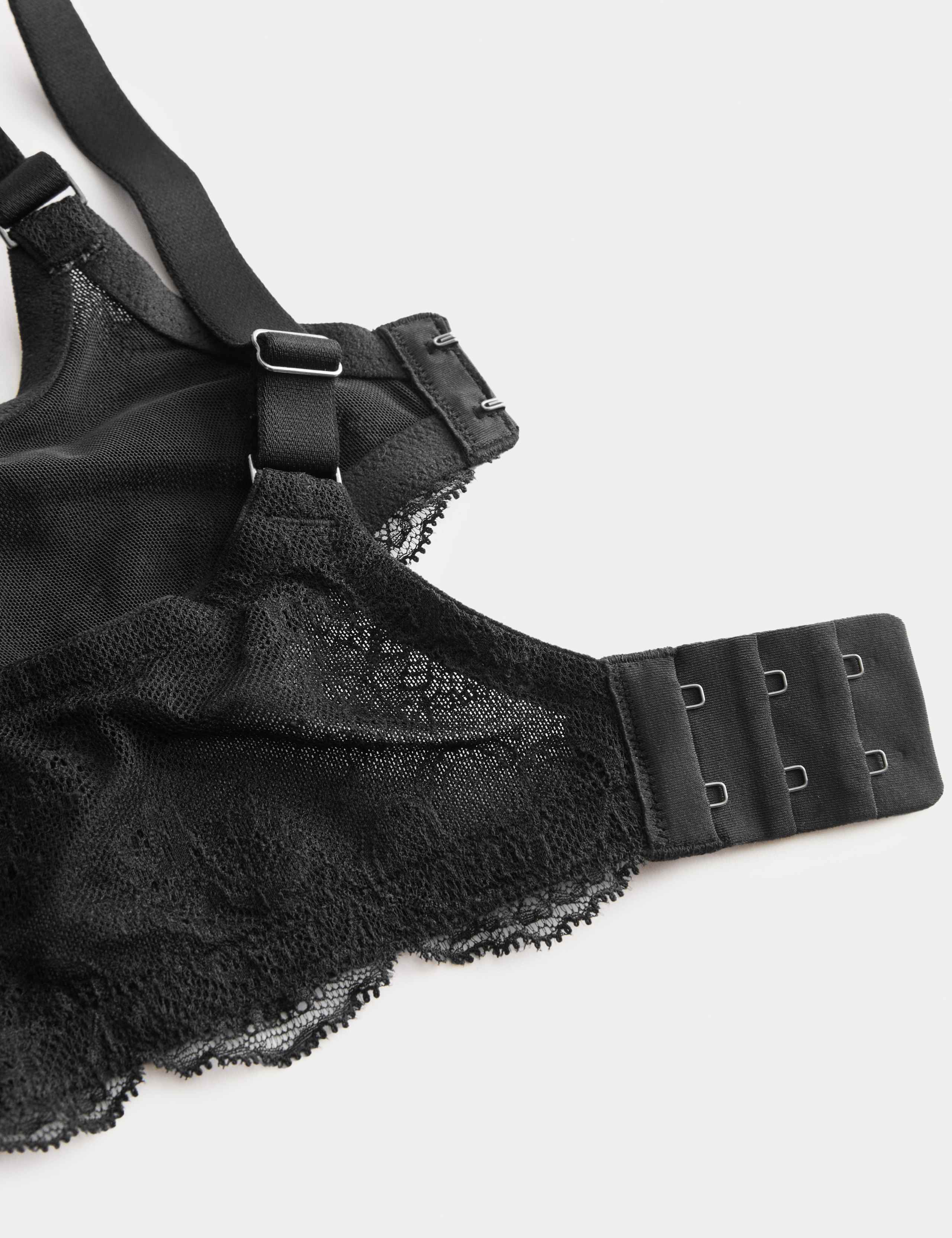 Murcia Sheer & Lace Wired Demi Cup Bra (F-H) 8 of 8