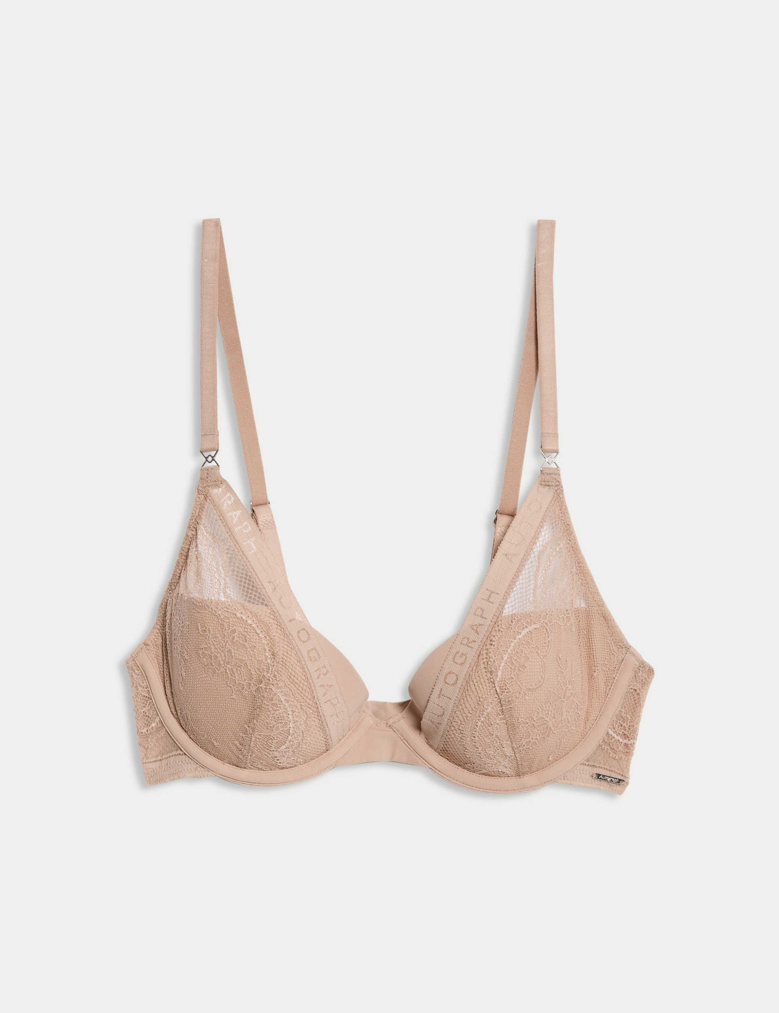 Murcia Lace Wired Plunge Bra A-E 2 of 7